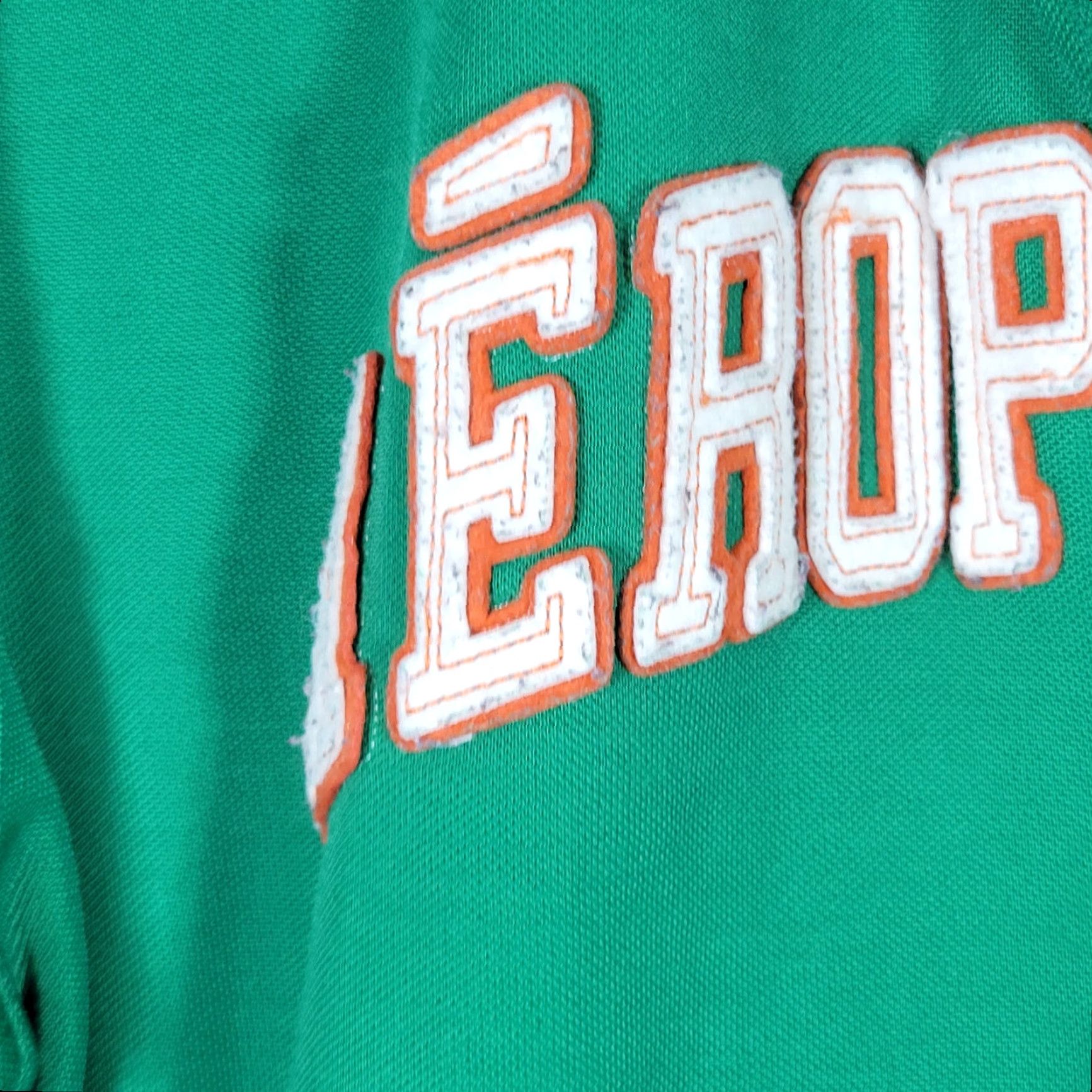 Vintage VINTAGE Aéropostale Track Jacket Mens XL Full Zip Green Sleeve Stripes Running & Jogging 100% Polyester Jacket Size US XL / EU 56 / 4 - 7 Thumbnail