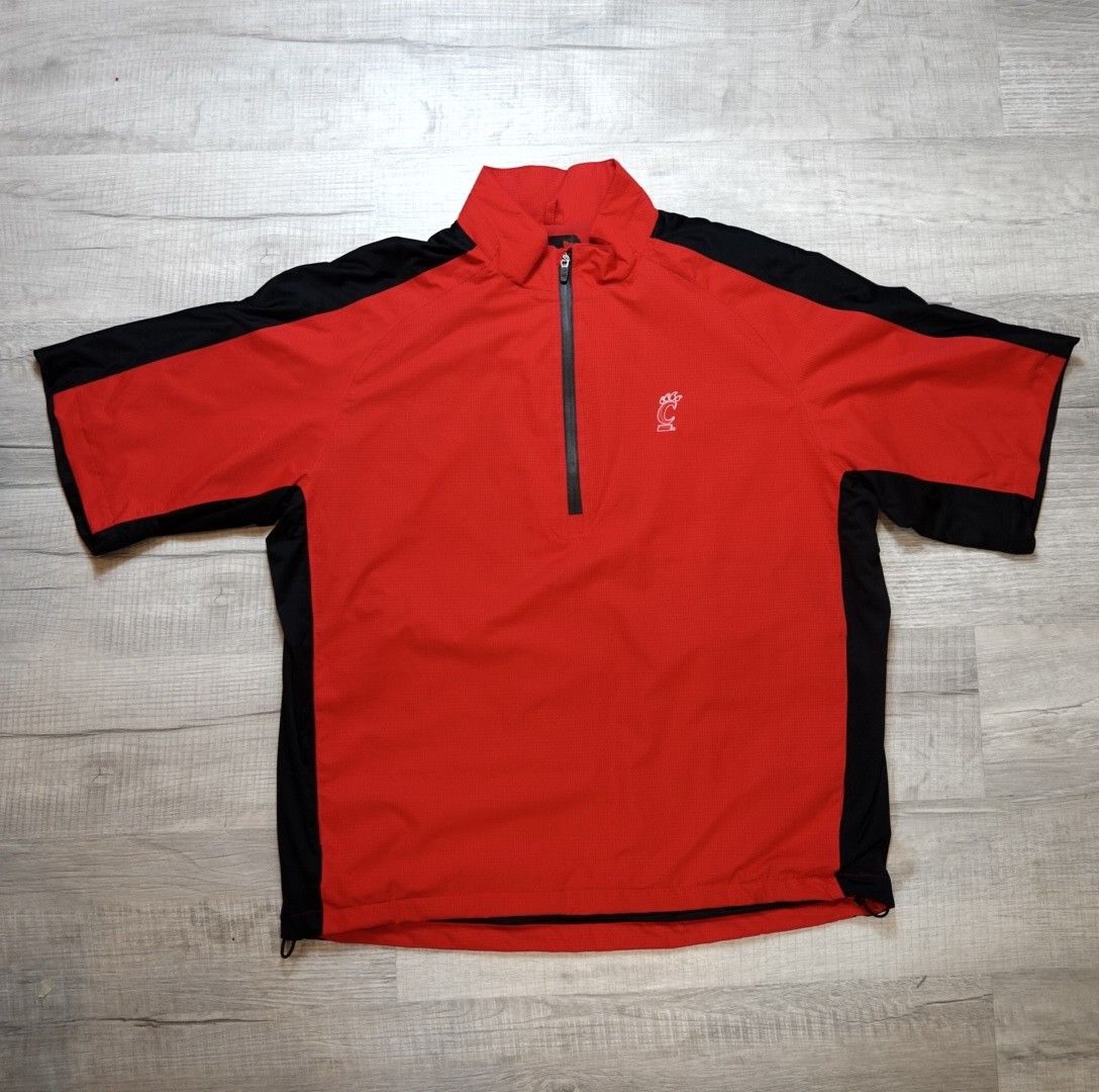 Under Armour Cincy Bearcats Under Armour Golf 1/4 Zip Windbreaker Jacket Size US L / EU 52-54 / 3 - 1 Thumbnail