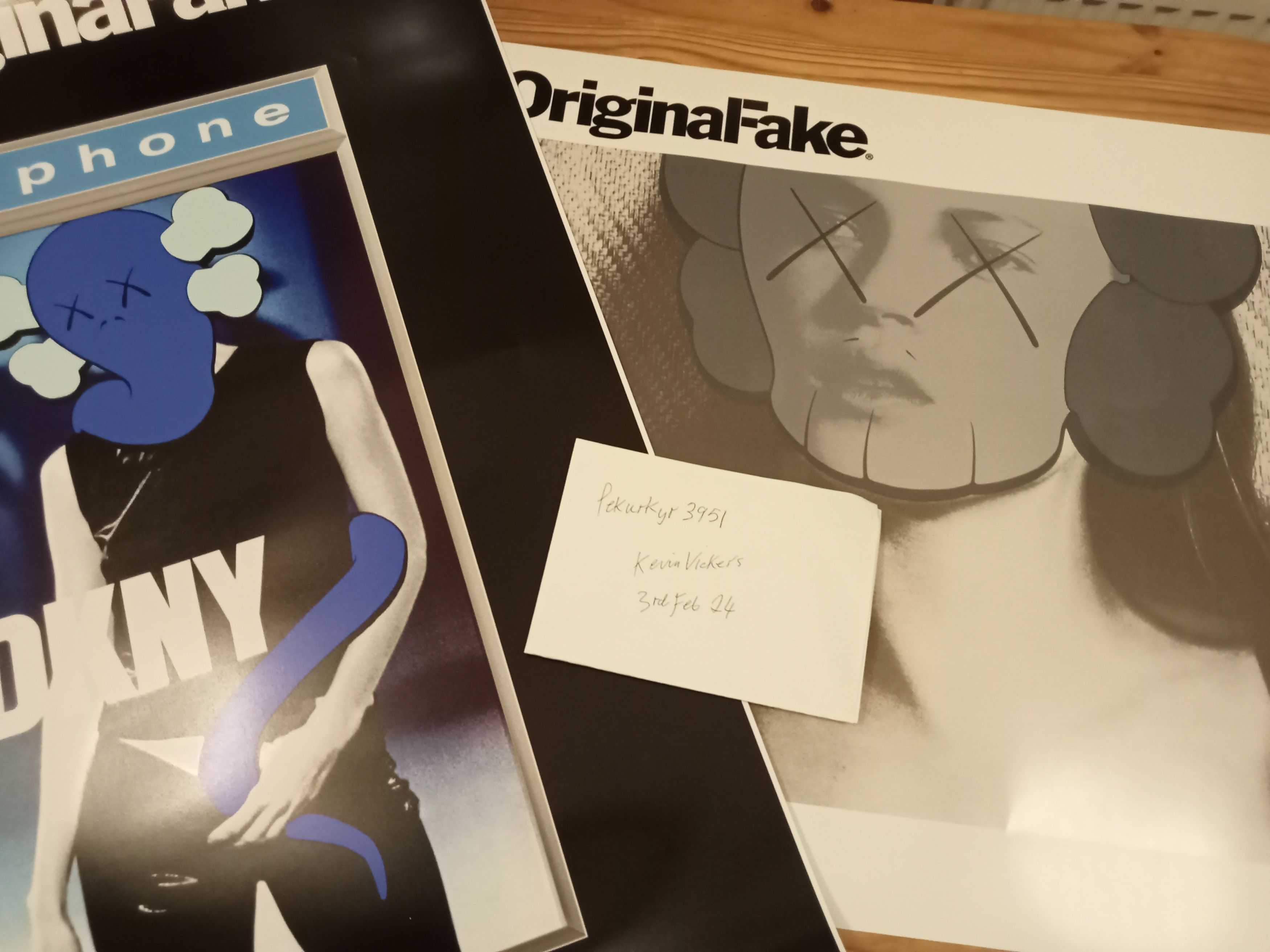 kaws オリジナルフェイク ポスター Kaws Original Fake | Work | Ideal Leida