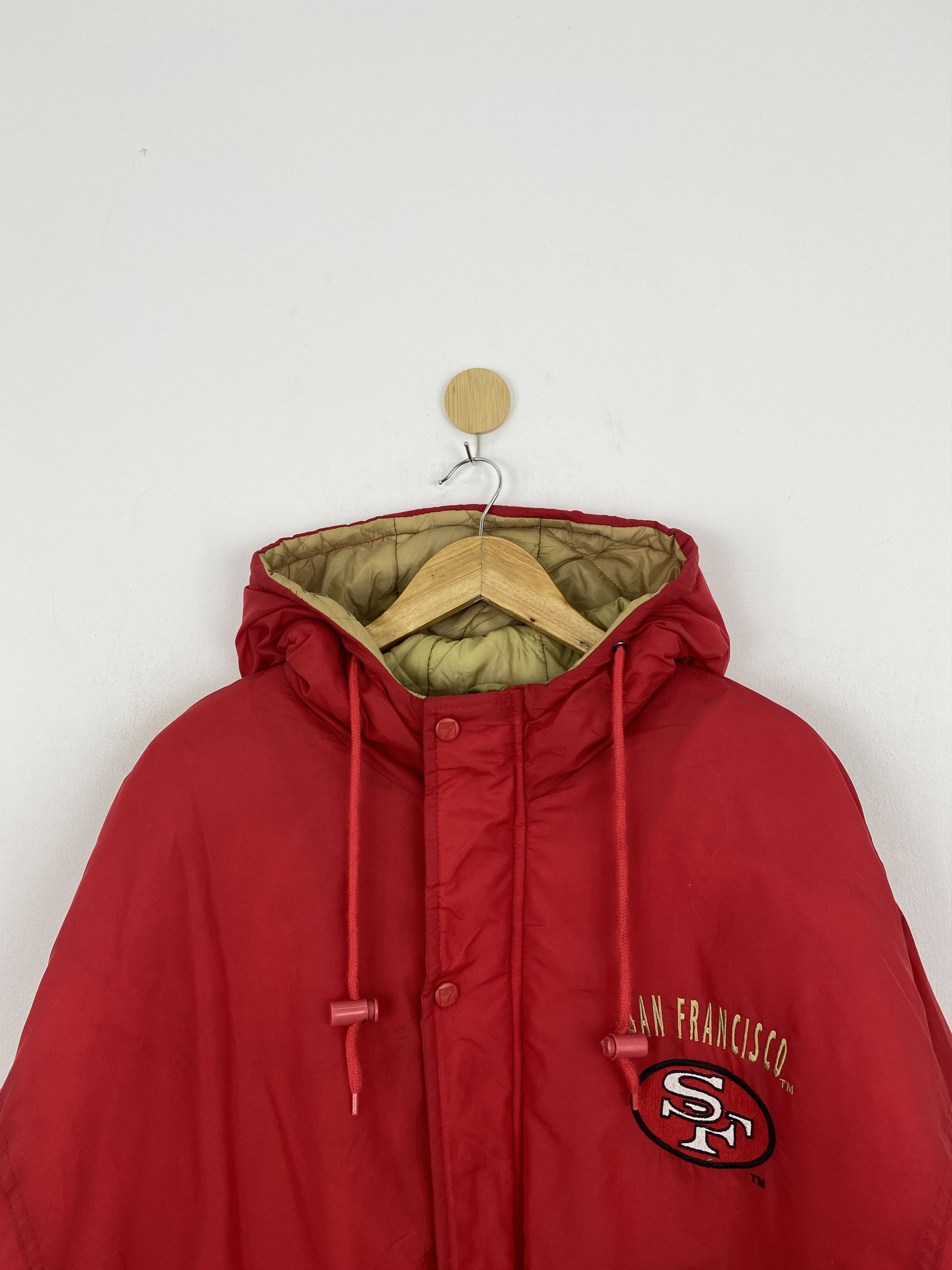 NFL Vintage 90s NFL San Fransisco 49ers Zipper Jacket J1931 Size US L / EU 52-54 / 3 - 4 Thumbnail