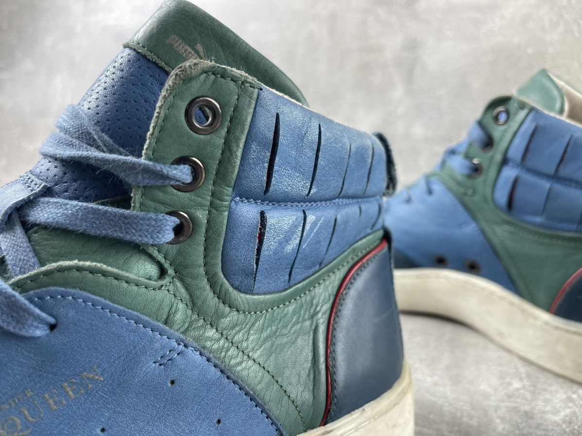 Alexander McQueen Alexander McQueen x Puma Archive High Top Sneakers Leather Size US 10 / EU 43 - 8 Thumbnail