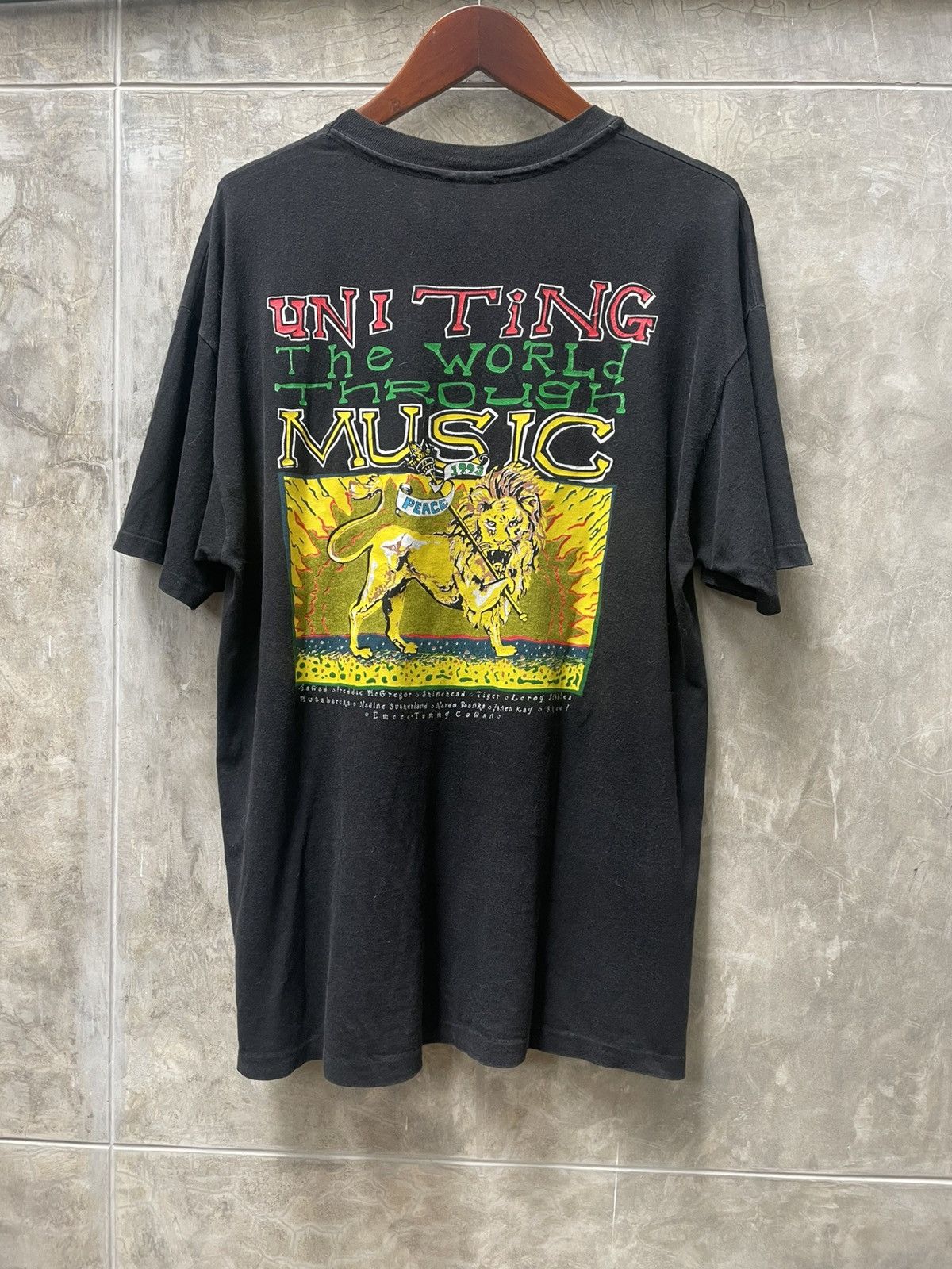 Band Tees Vintage Reggae Sunsplash marley rock band tee shirt size XL Size US XL / EU 56 / 4 - 4 Thumbnail