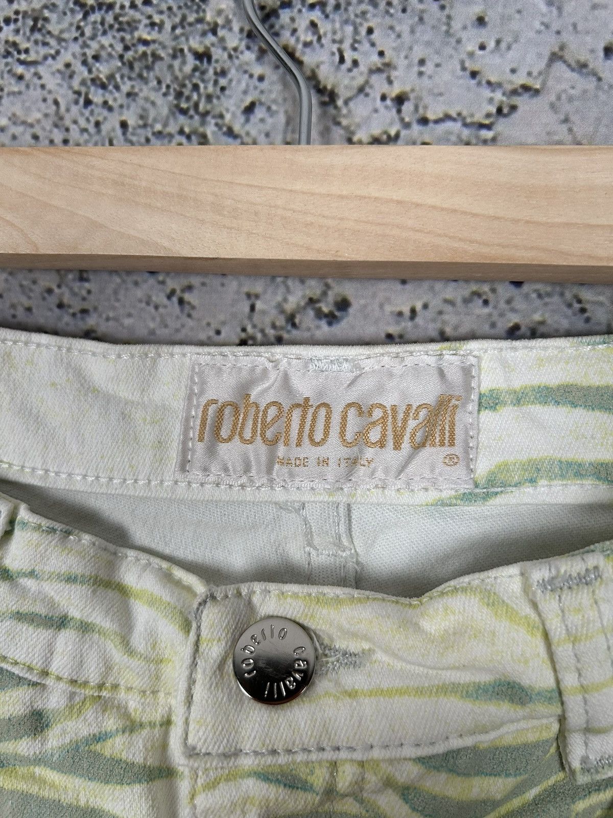 Roberto Cavalli Vintage Roberto Cavalli 90s Archival Printed Pants Punk Rare Size US 32 / EU 48 - 7 Thumbnail