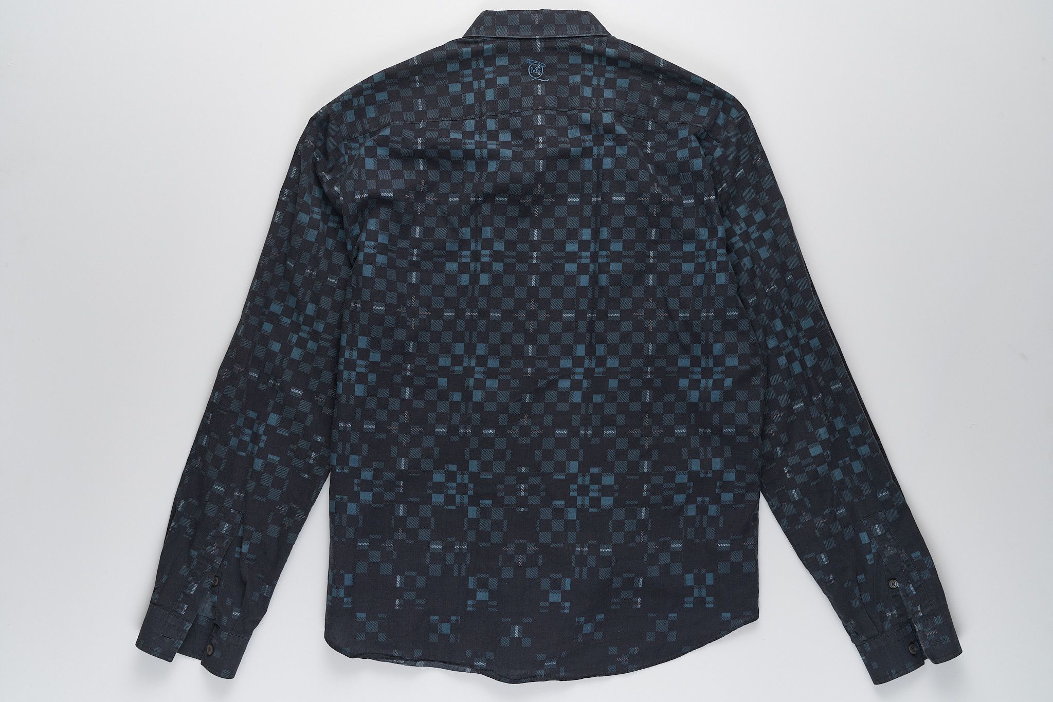 Alexander McQueen Alexander McQueen Geometric Grid Design BUTTON DOWN Size US M / EU 48-50 / 2 - 7 Thumbnail