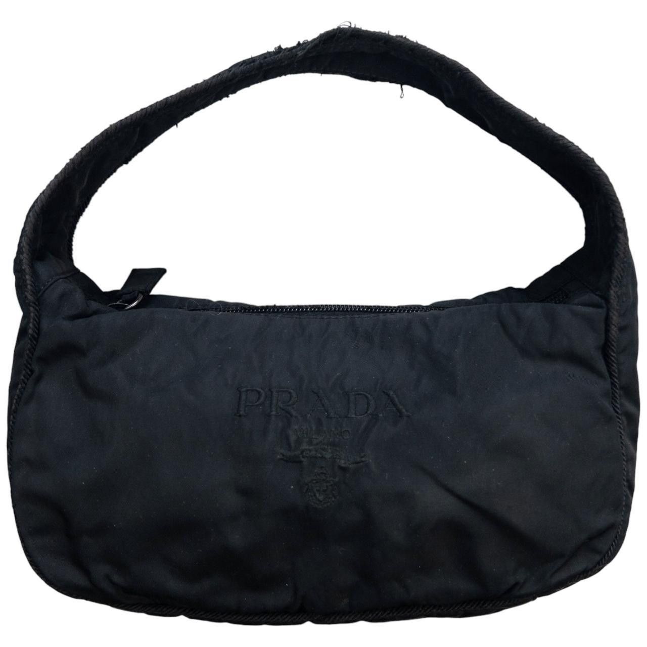 Prada Vintage Prada Black Shoulder Bag Size ONE SIZE - 1 Thumbnail