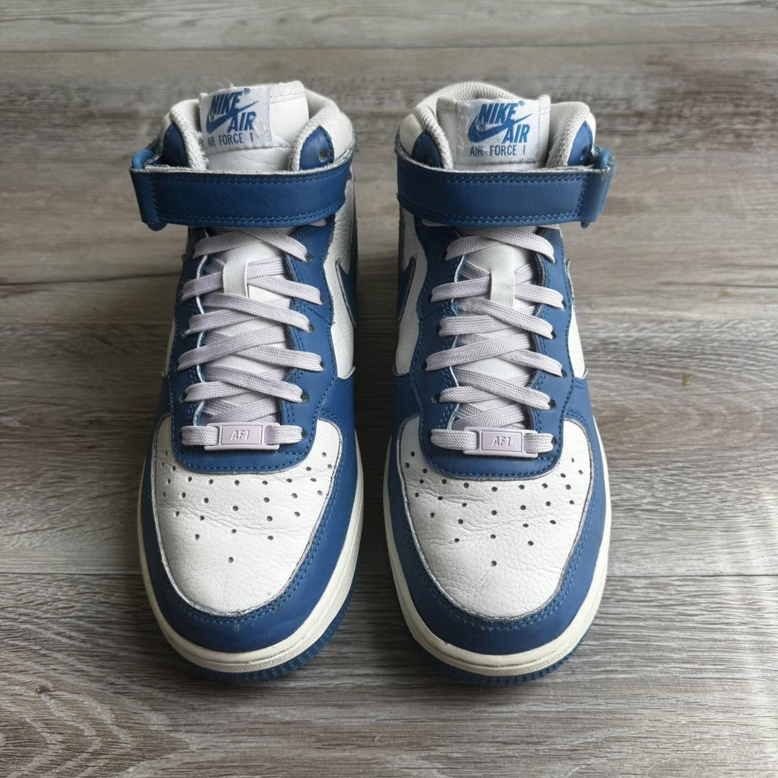 Nike NIKE • Air Force 1 Mid "Military Blue Doll" (6.5M) Size US 6.5 / EU 39-40 - 4 Thumbnail