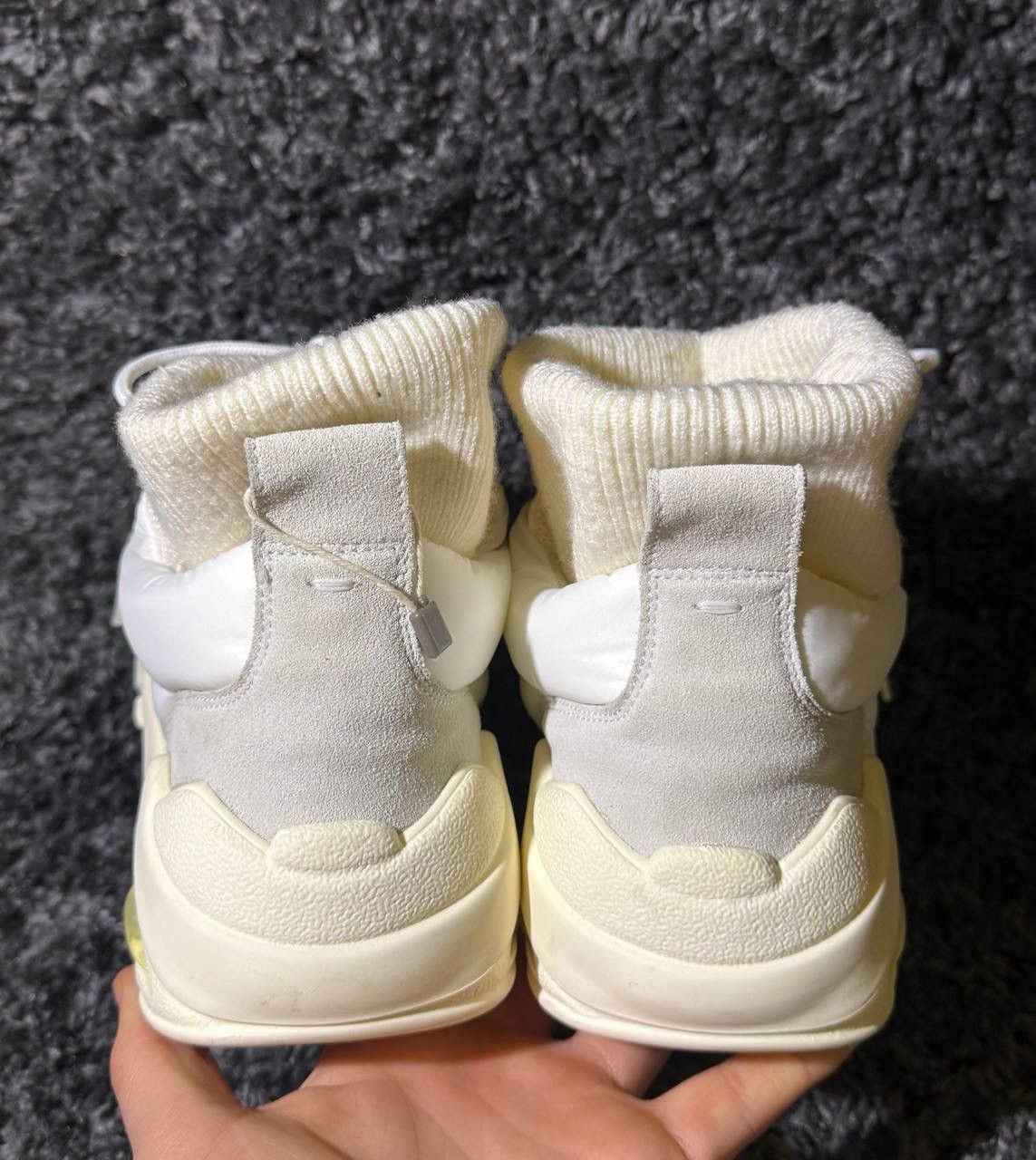 Maison Margiela Maison Margiela Future High Nylon Puffer White EU41 US8 Stea Size US 8 / EU 41 - 6 Thumbnail