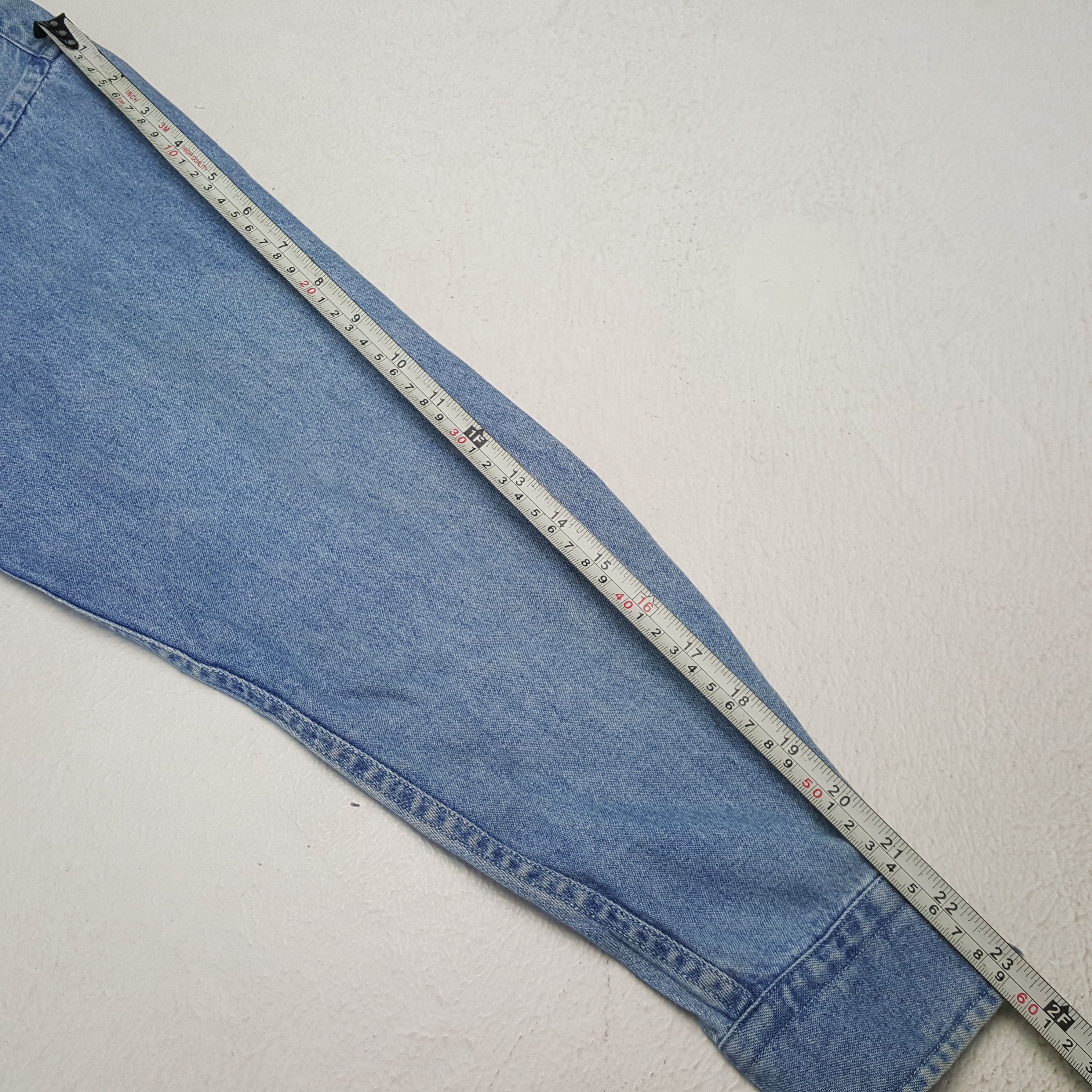 Polo Ralph Lauren × Vintage Vintage POLO by RALPH LAUREN Fashion Denim Shirt C285N35 Size US M / EU 48-50 / 2 - 6 Thumbnail