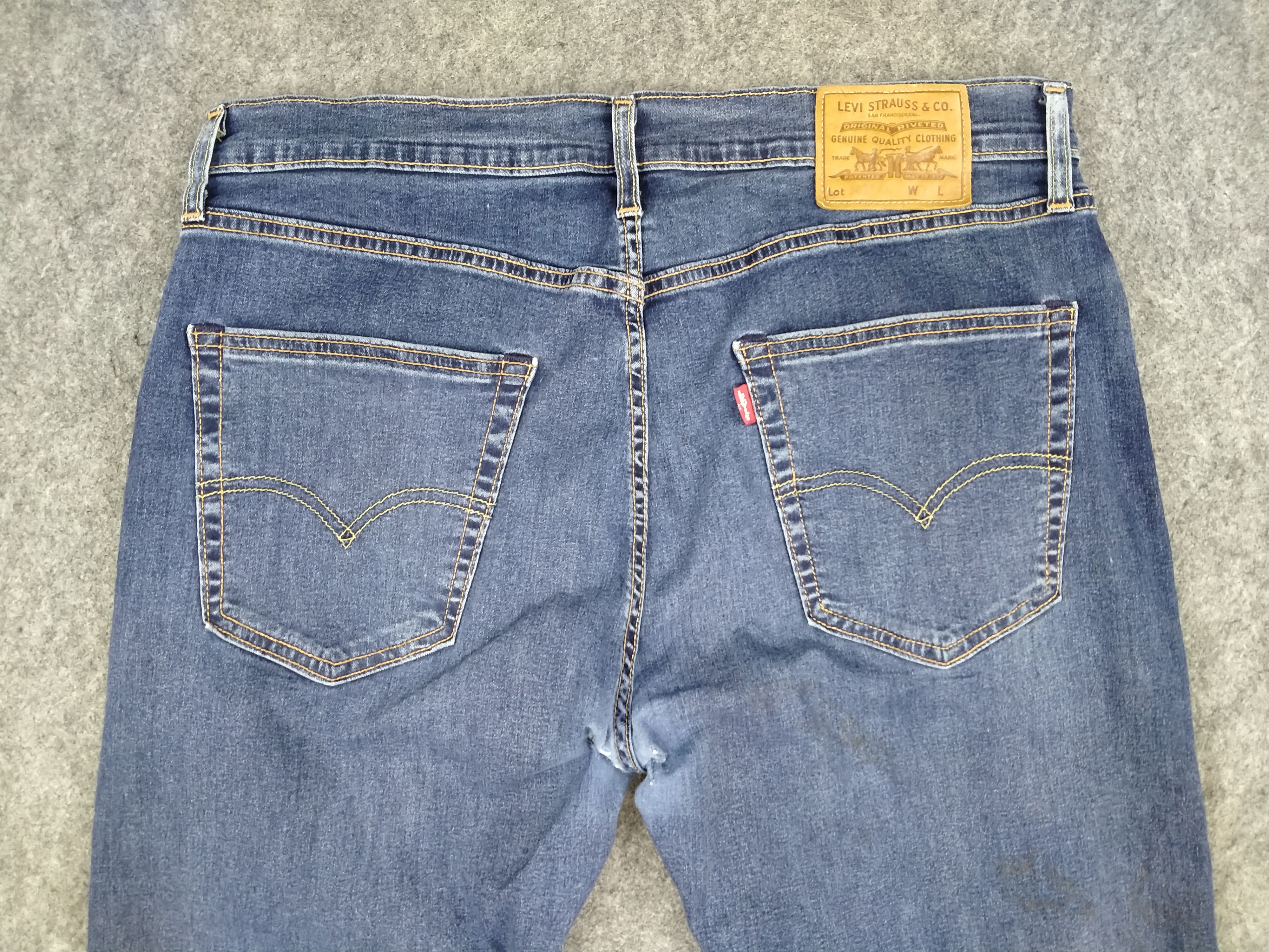 Levi's Blue Vintage Levi's 502 Distressed Denim 34x27.5 -JN187 Size US 34 / EU 50 - 5 Thumbnail