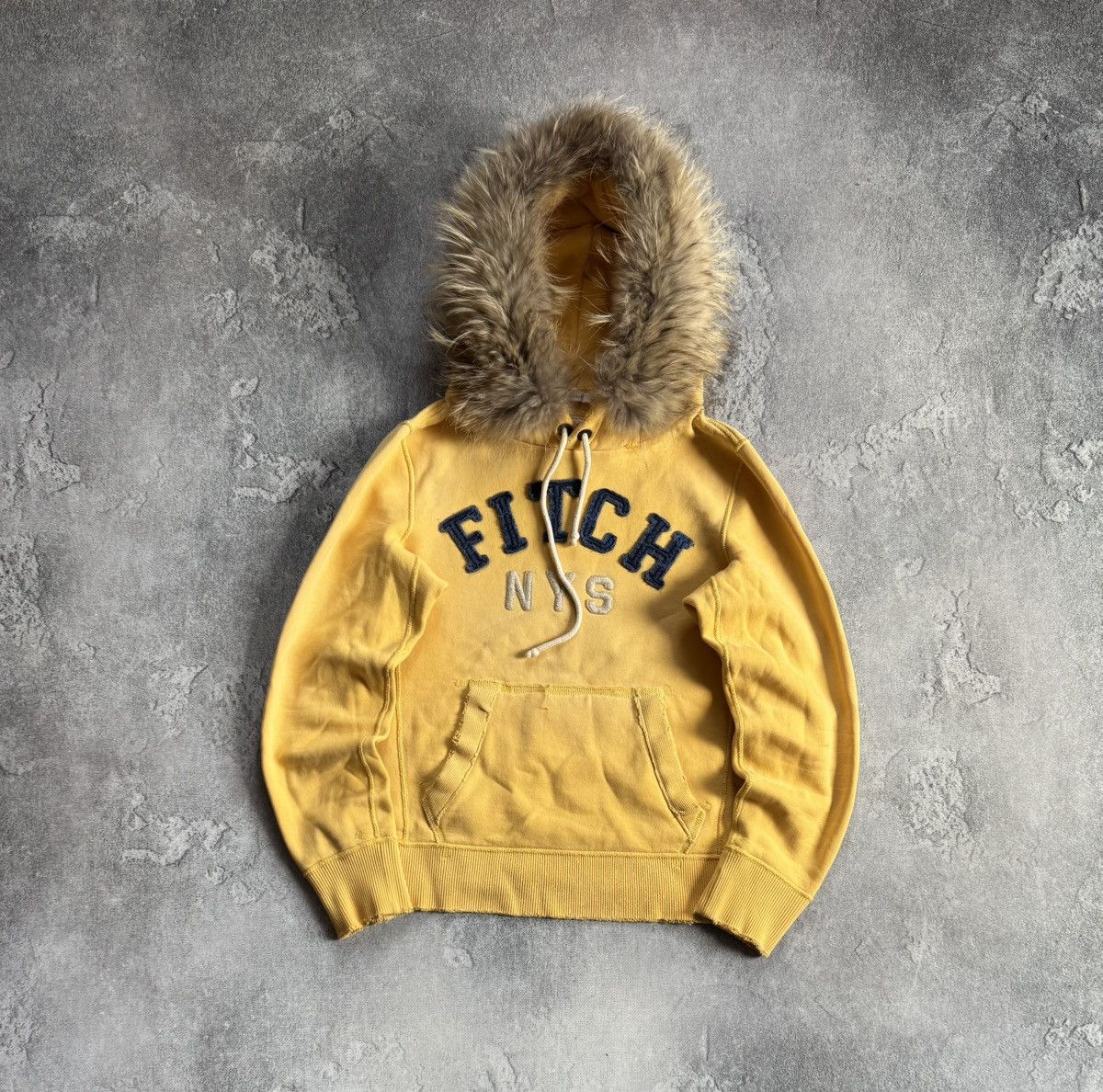 Abercrombie & Fitch Abercrombie & Fitch Y2K Fur Faux hoodie if six was nine LGB Size M / US 6-8 / IT 42-44 - 1 Thumbnail