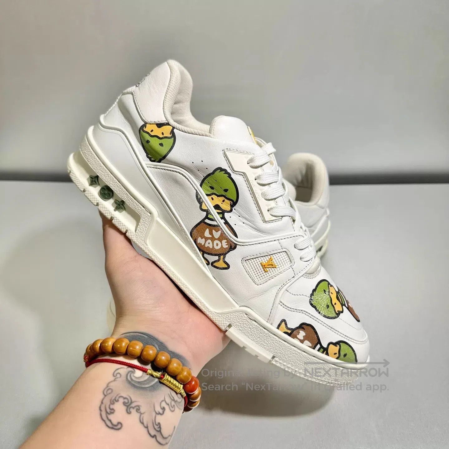 Louis Vuitton White Multi. Size US 9 / EU 42 - 8 Thumbnail