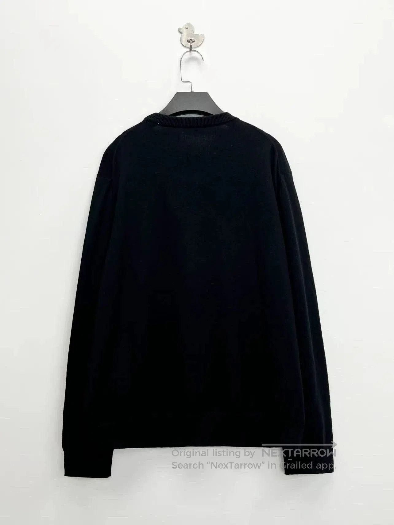 Dolce & Gabbana Dolce&Gabbana Black Embellished Crown Sweater. Size US XXL / EU 58 / 5 - 2 Thumbnail