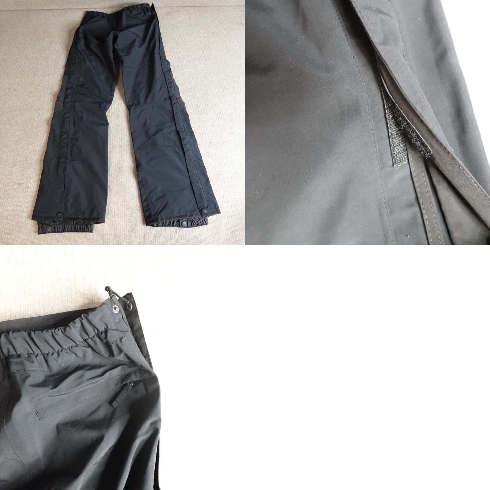 Vintage Millet Womens Pants Medium Black GTX Gore-Tex Winter Snow Pants Snowboarding Womens M Black GTX Gore-Tex Millet Pants Size 32" / US 10 / IT 46 - 9 Thumbnail