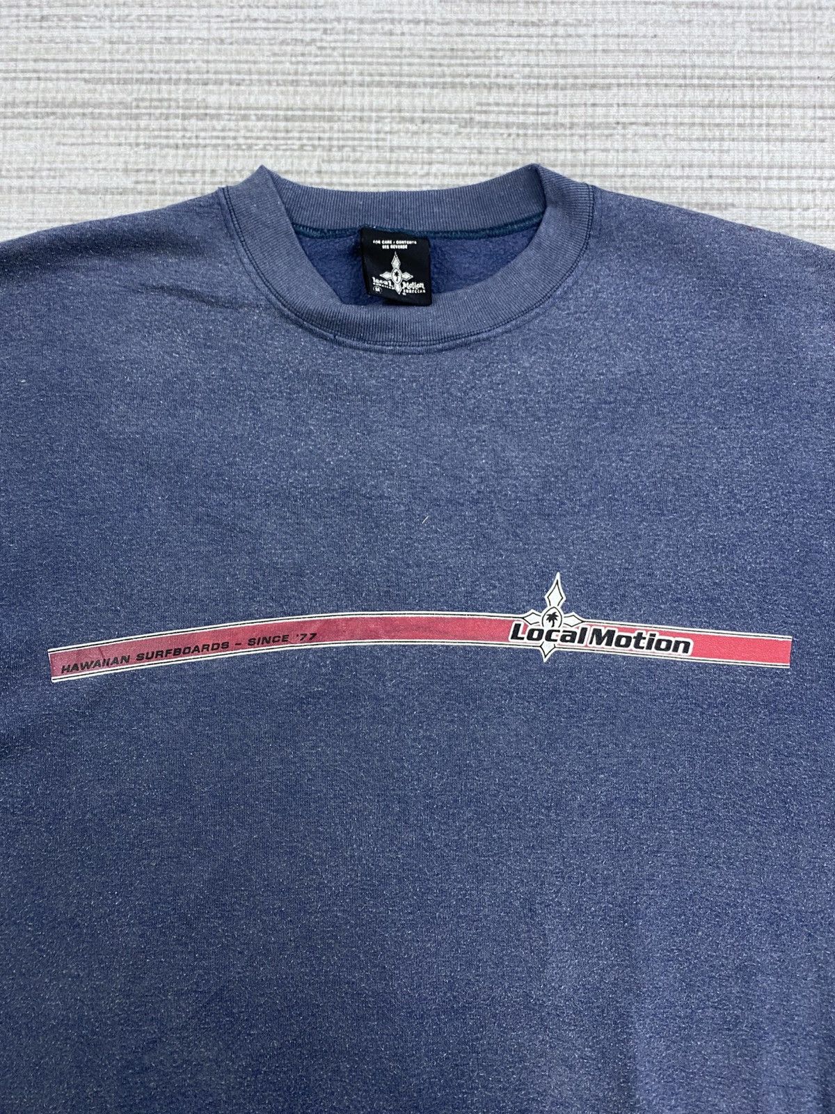 Vintage Vintage Local Motion Hawaiian Surfboards Casual Sweatshirt Size US L / EU 52-54 / 3 - 6 Thumbnail