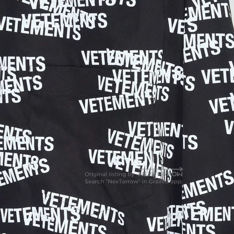 Vetements Vetements Unisex all-over print long-sleeve shirt Size US M / EU 48-50 / 2 - 2 Thumbnail