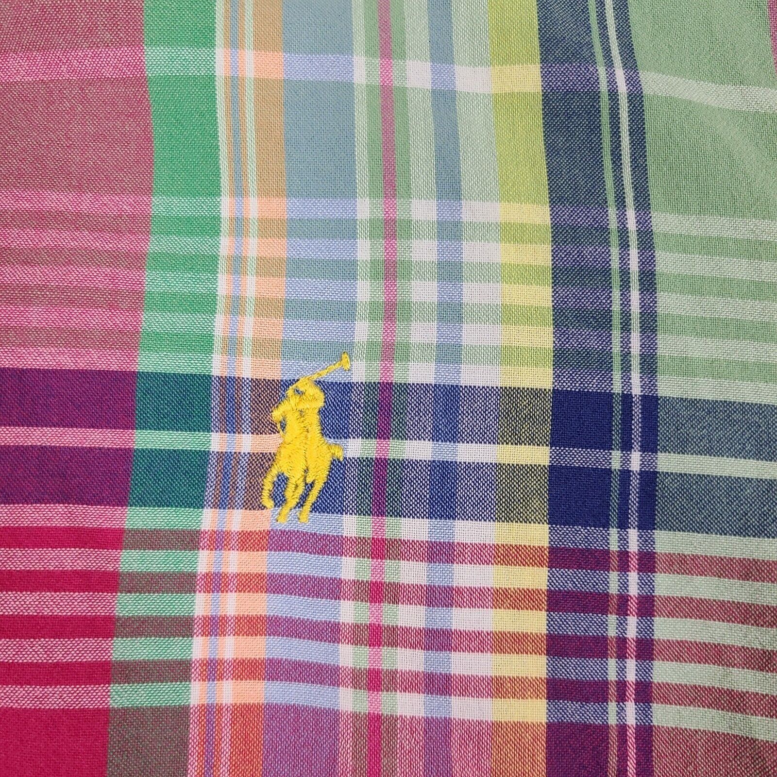 Polo Ralph Lauren Polo Ralph Lauren Classic Fit Plaid Short Sleeve Shirt Mens Size US S / EU 44-46 / 1 - 2 Thumbnail