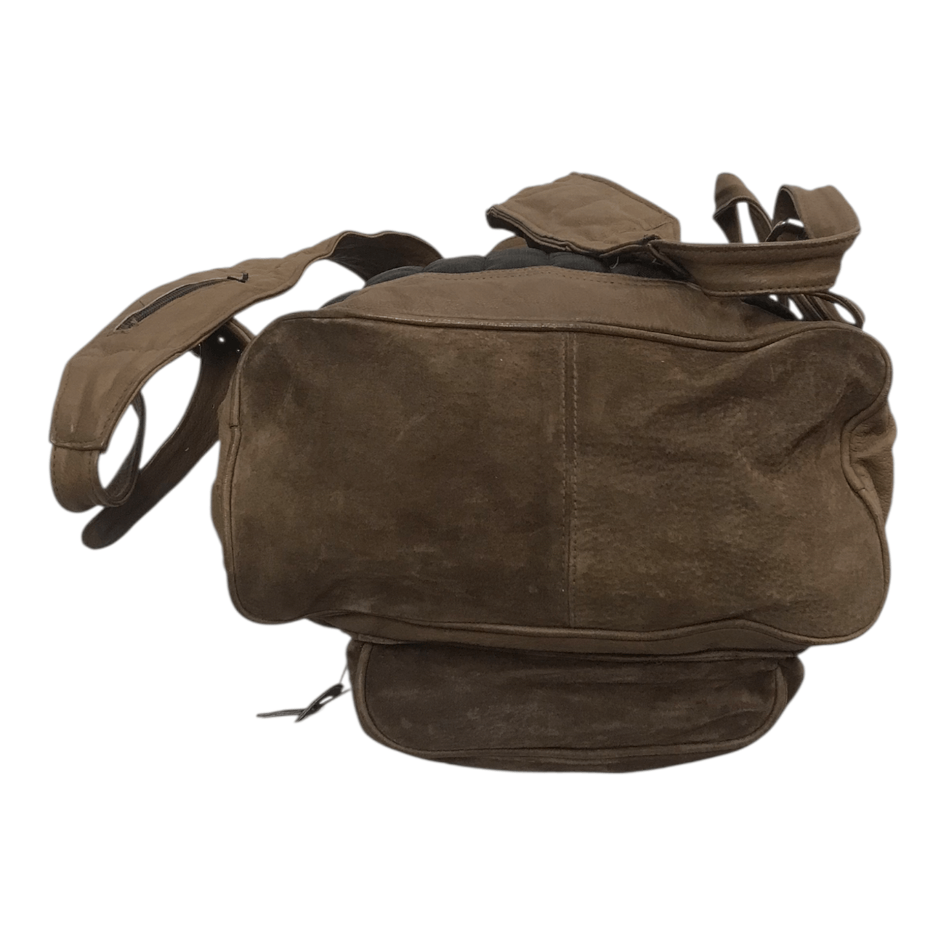 Leather Vintage Golden East Leather Brown Bagpack Size ONE SIZE - 12 Thumbnail