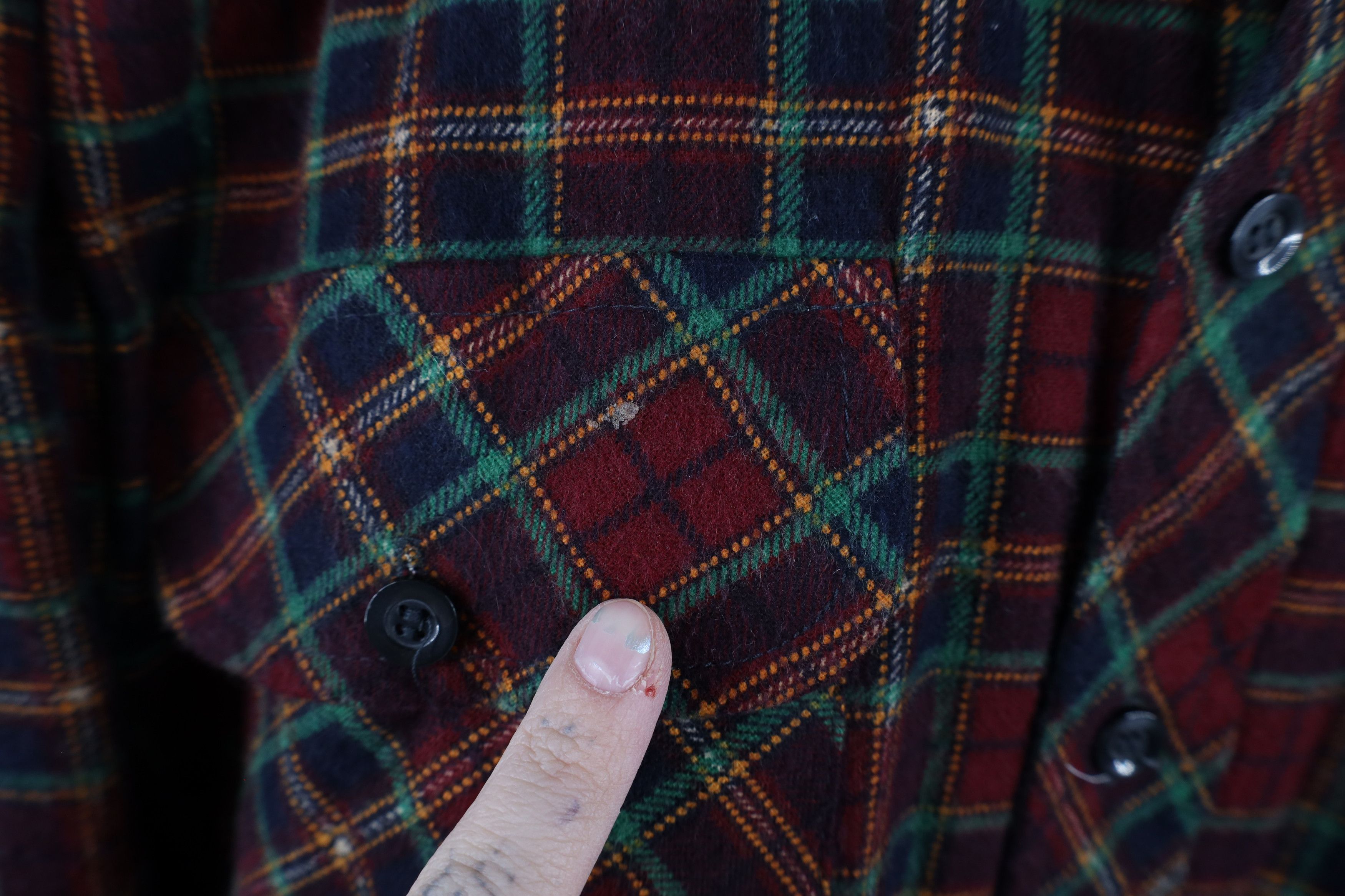Vintage Vintage 90s Streetwear Flannel Button Shirt Jacket Jac Shirt Size US XXL / EU 58 / 5 - 4 Thumbnail