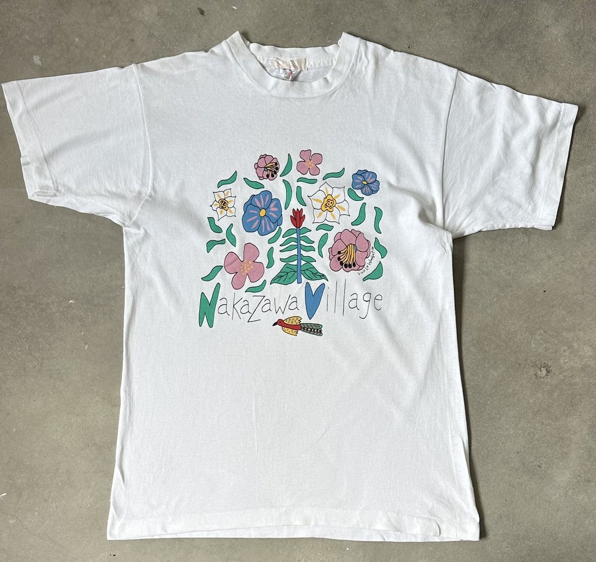 Vintage VINTAGE NAKAZAWA VILLAGE POP ART TEE Size US M / EU 48-50 / 2 - 1 Thumbnail