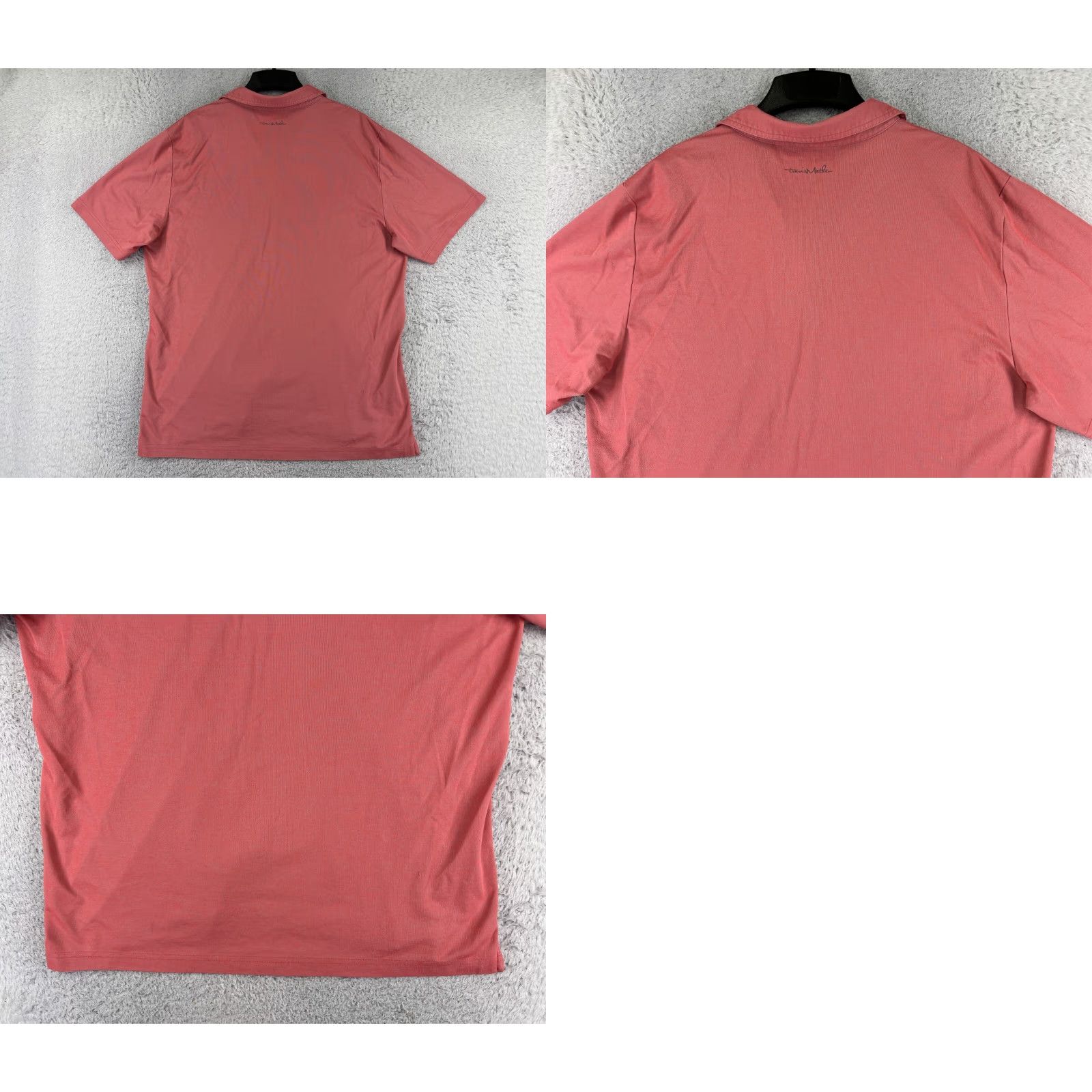 TravisMathew Travis Mathew Polo Shirt Men XL Red Cotton Blend Short Sleeve Golf Polo Size US XL / EU 56 / 4 - 9 Thumbnail