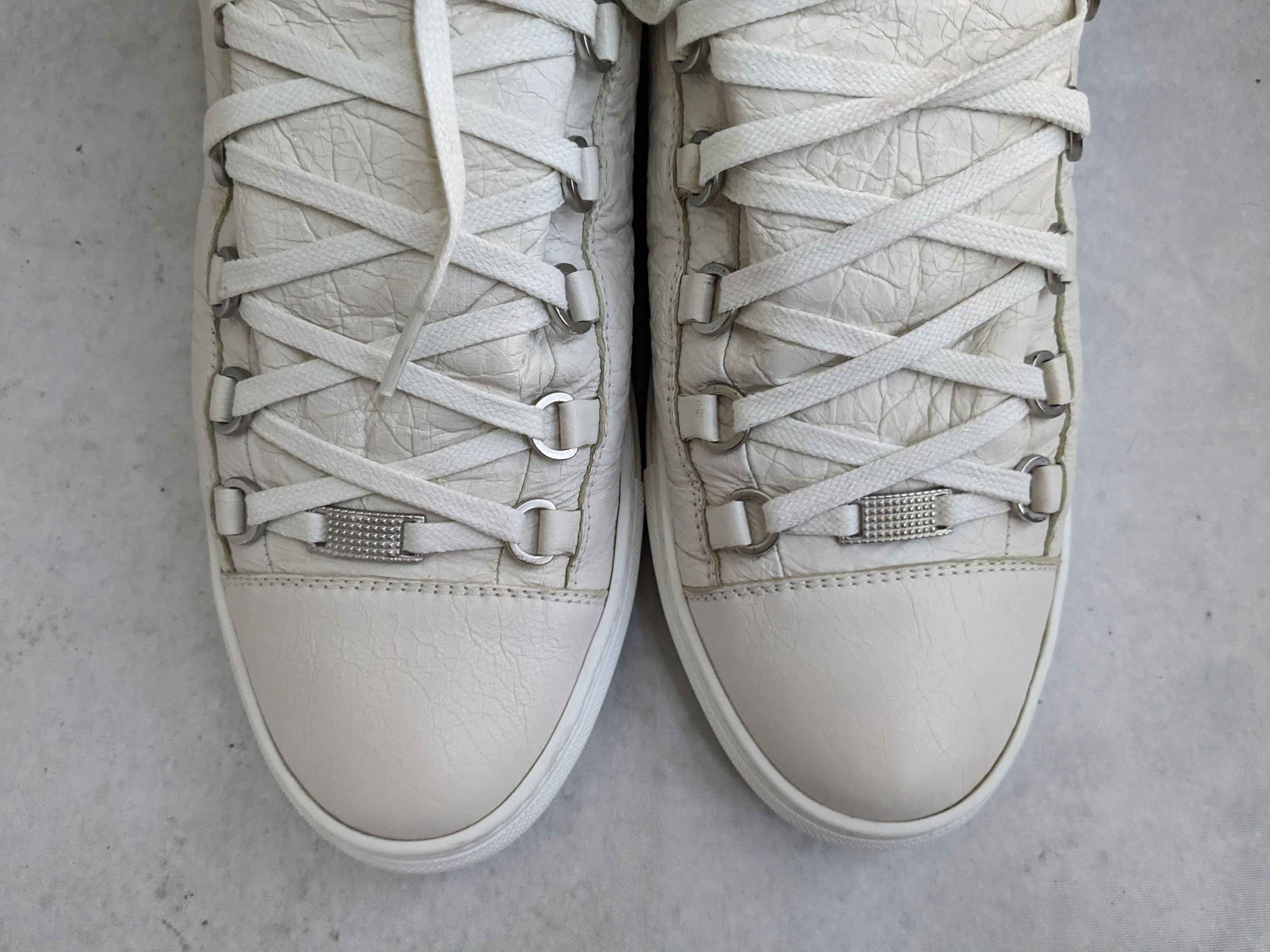 Balenciaga Balenciaga Arena Sneakers White 11 High Tops Leather Size US 11 / EU 44 - 3 Thumbnail