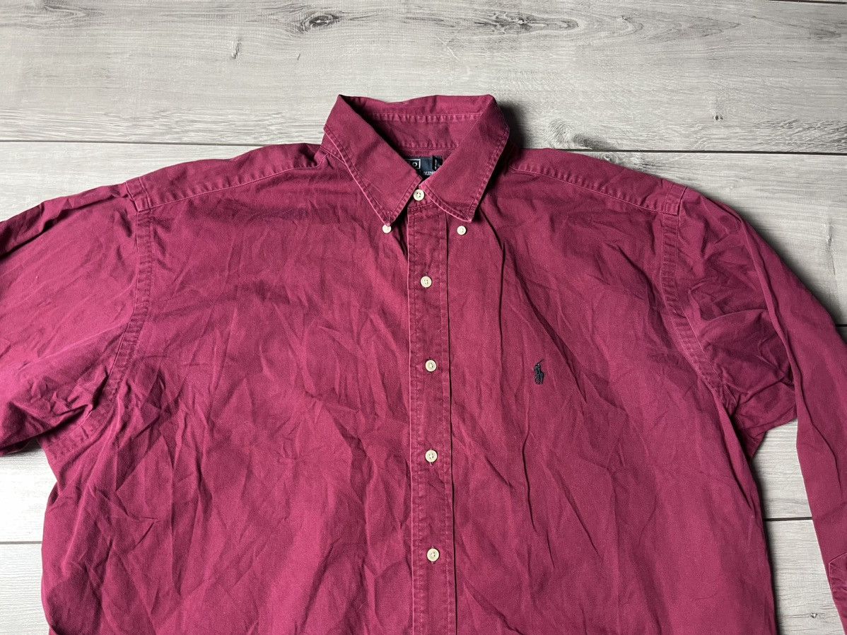 Polo Ralph Lauren Polo Ralph Lauren shirt blade cotton size XLarge Size US XL / EU 56 / 4 - 3 Thumbnail