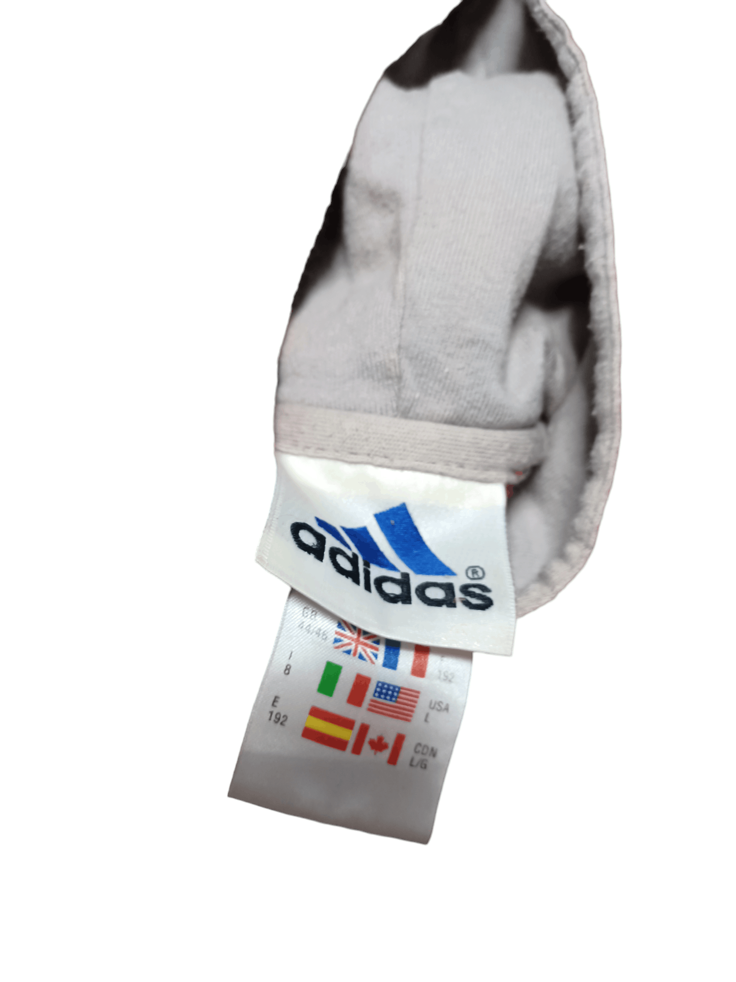 Adidas 2000 VINTAGE ADIDAS ATHLETIC CLUB VINTAGE BIGLOGO HOODIE Size US L / EU 52-54 / 3 - 5 Thumbnail