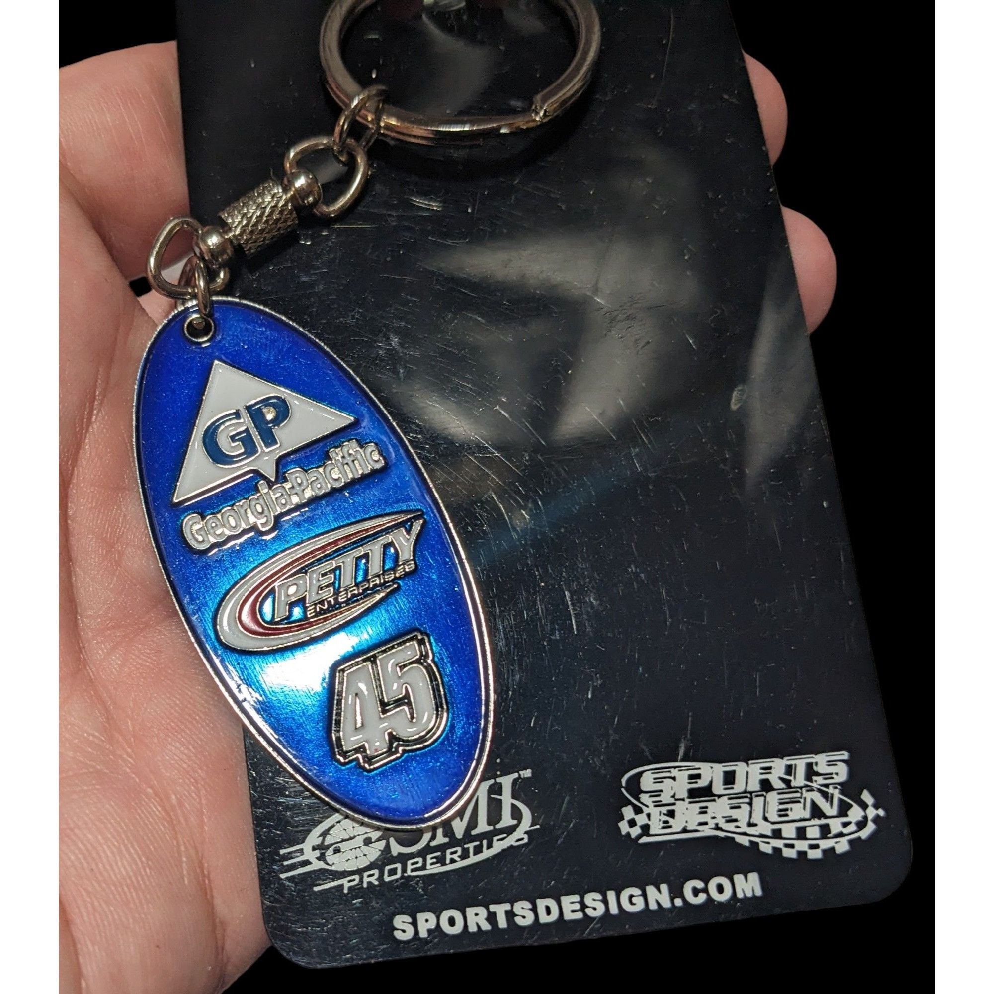 NASCAR Kyle Petty Georgia Pacific 45 Nascar Keychain Size ONE SIZE - 3 Thumbnail