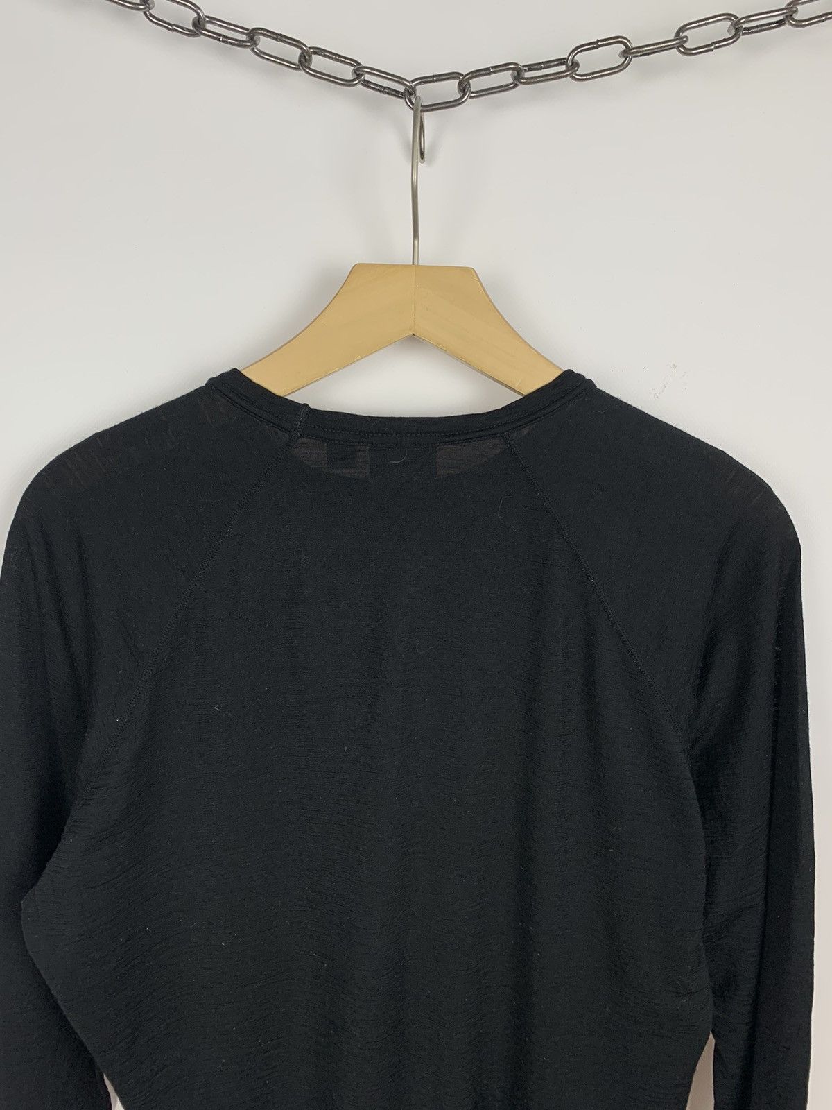 Icebreaker Icebreaker Pure Merino Long Sleeve Tee Slim Fit Size M Black Size US M / EU 48-50 / 2 - 17 Thumbnail