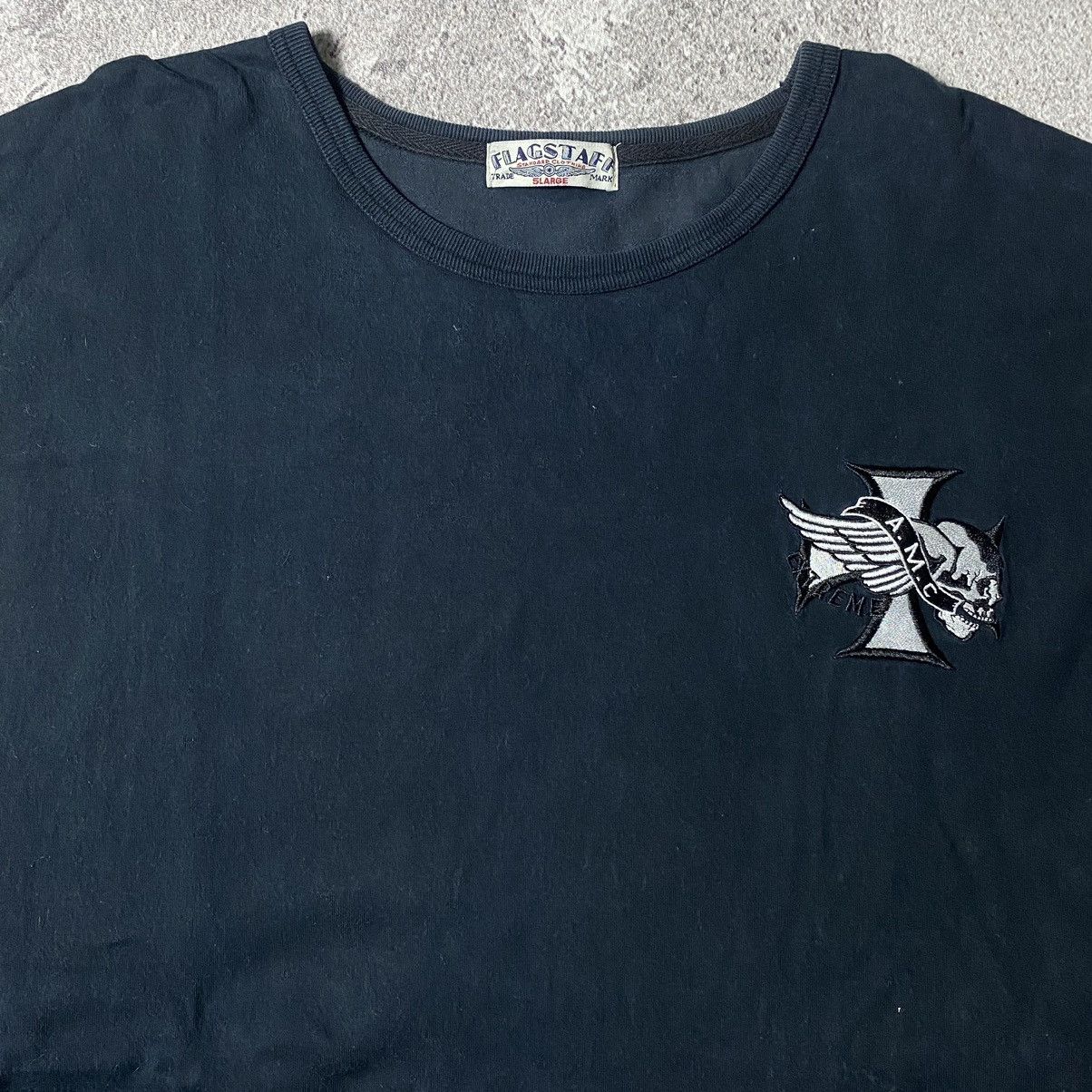 Flagstuff × Vintage Vintage Flagstaff Arizona Motorcycle Longsleeve Size US XXL / EU 58 / 5 - 4 Thumbnail