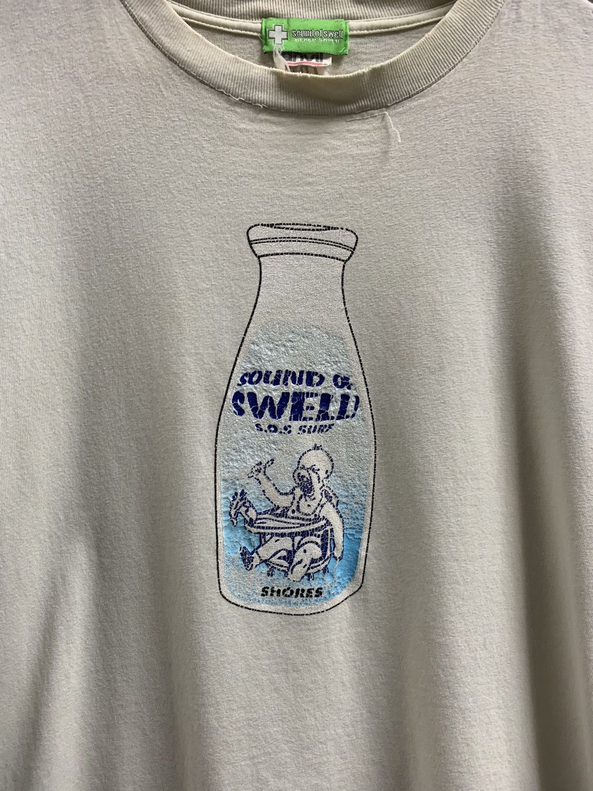 Japanese Brand × Vintage Vintage Milk Sound Of Swell tee Size US M / EU 48-50 / 2 - 7 Thumbnail