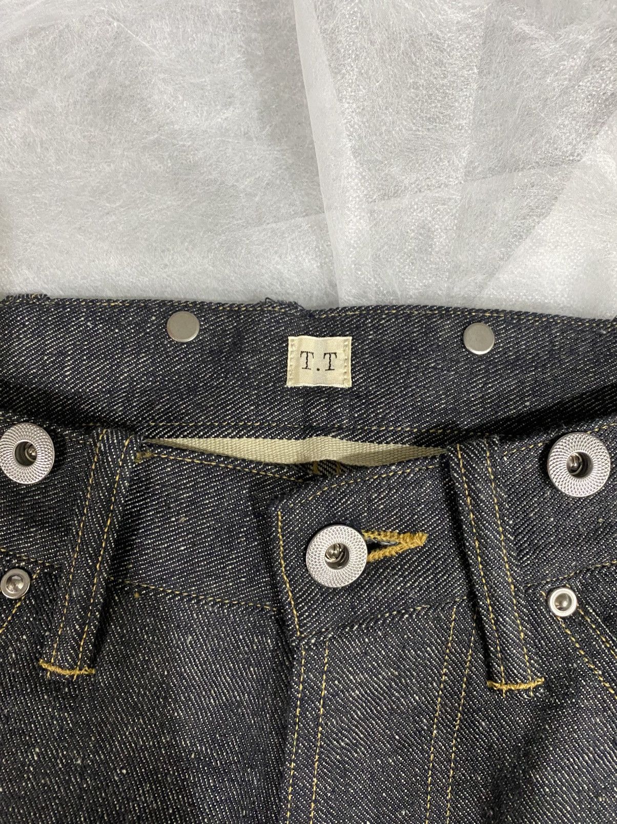 Taiga Takahashi Taiga Takahashi Lot. 704 Selvedge Denim Trousers Size US 30 / EU 46 - 3 Thumbnail