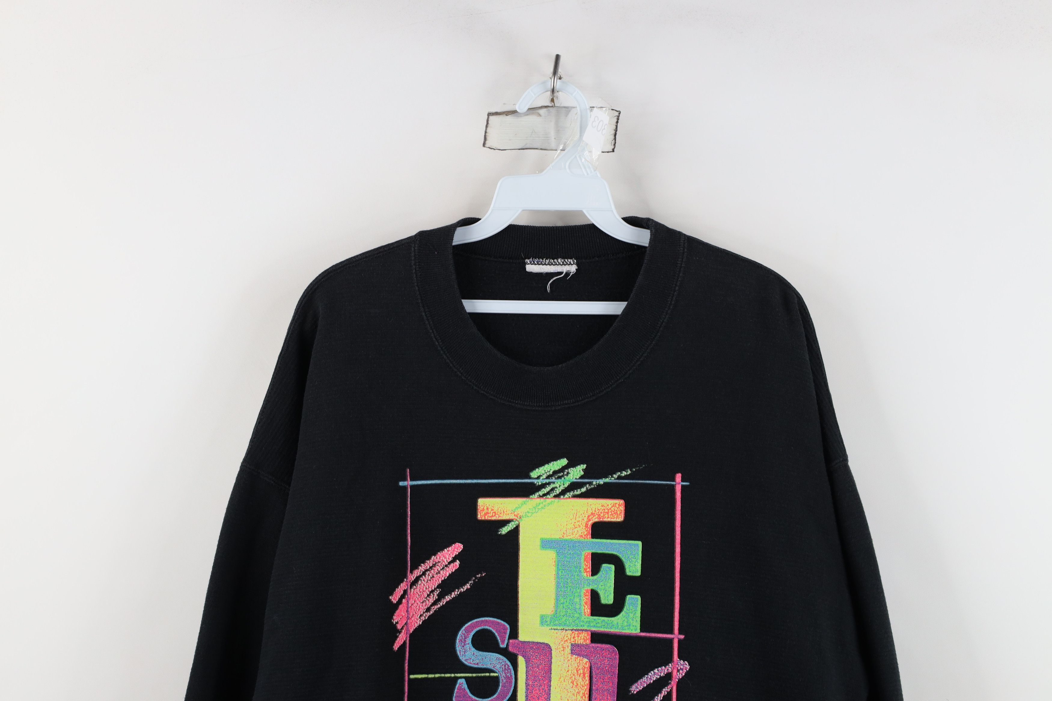 Vintage Vintage 90s Streetwear Christian Jesus Is Lord Sweatshirt Size XXL / US 16-18 / IT 52-54 - 2 Thumbnail