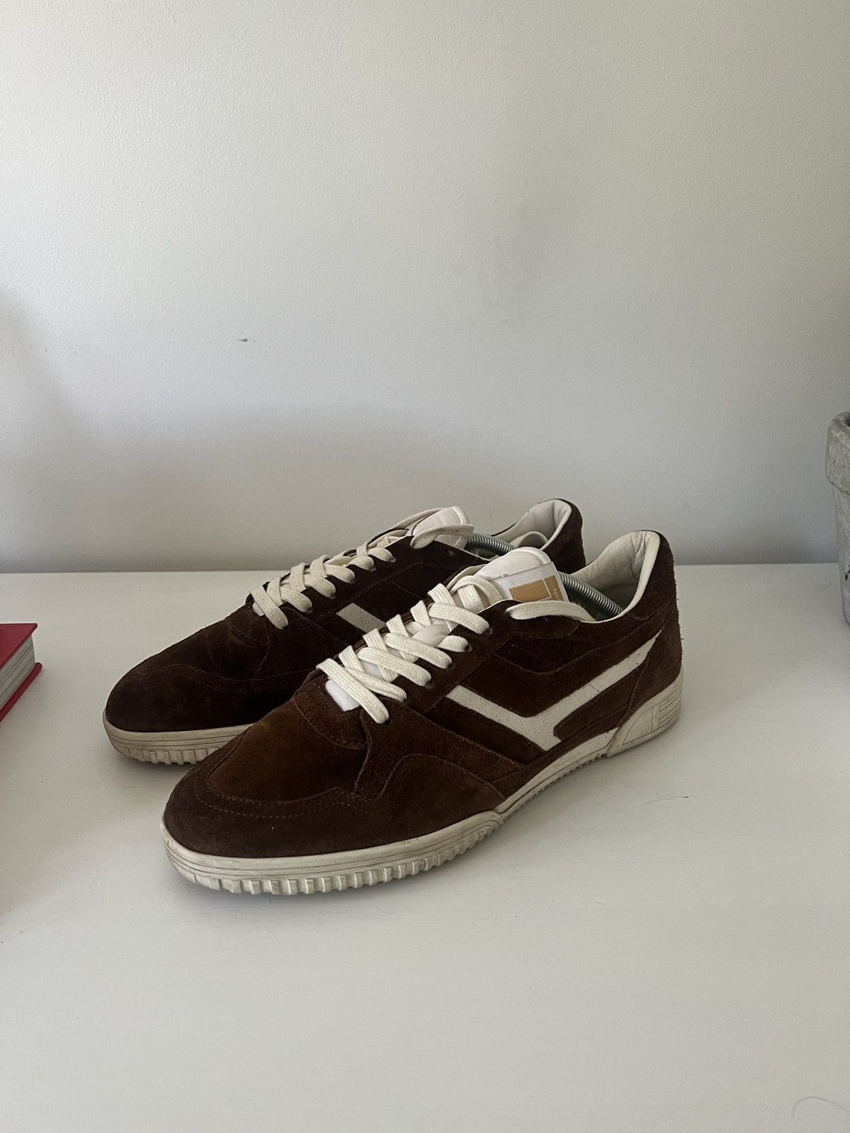 Tom Ford Tom Ford Brown Jackson Suede Sneaker Size US 10 / EU 43 - 1 Thumbnail