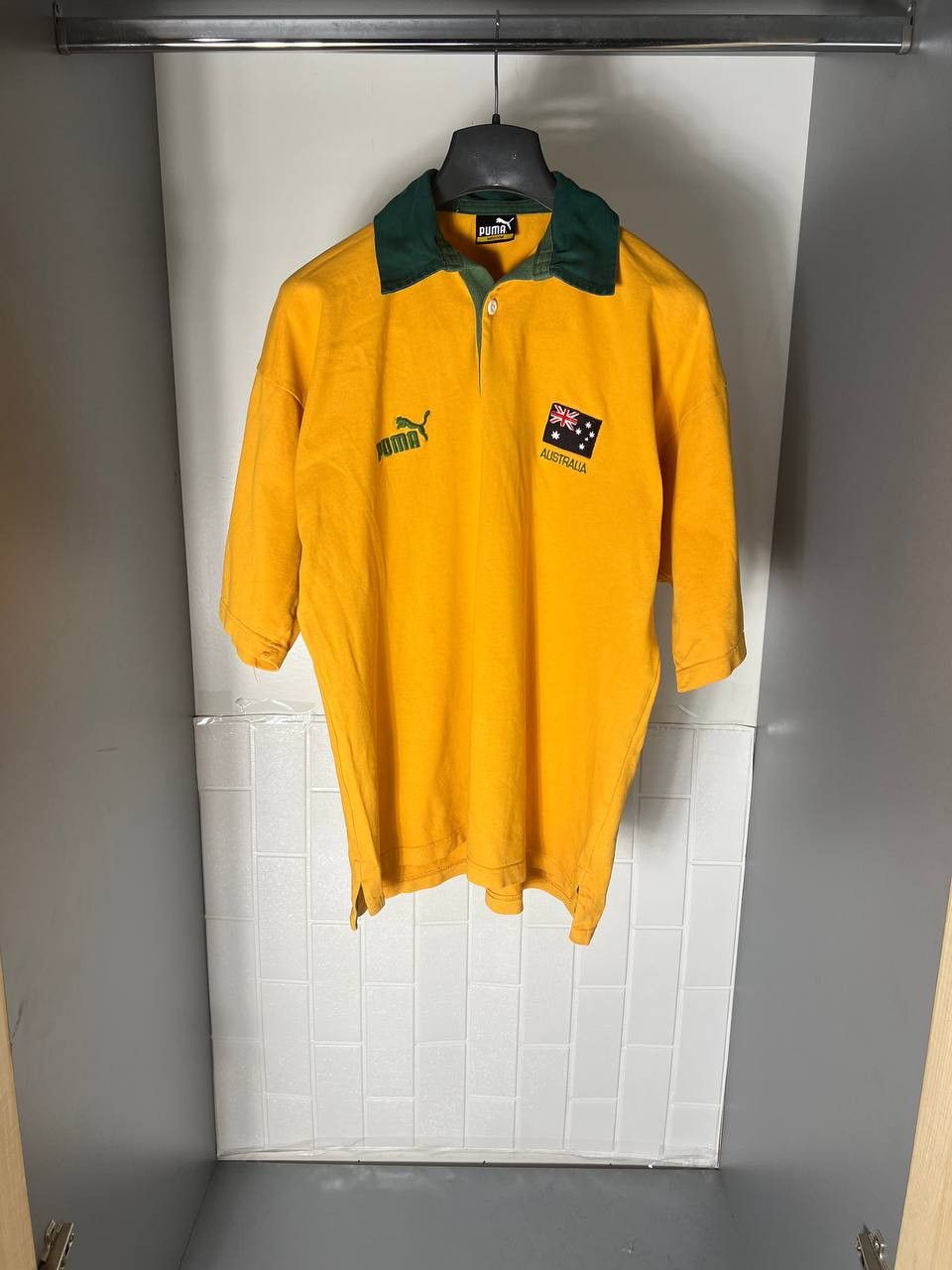 Puma VINTAGE PUMA AUSTRALIA RETRO RUGBY JERSEY FOOTBALL Y2K 90s Size US M / EU 48-50 / 2 - 1 Thumbnail