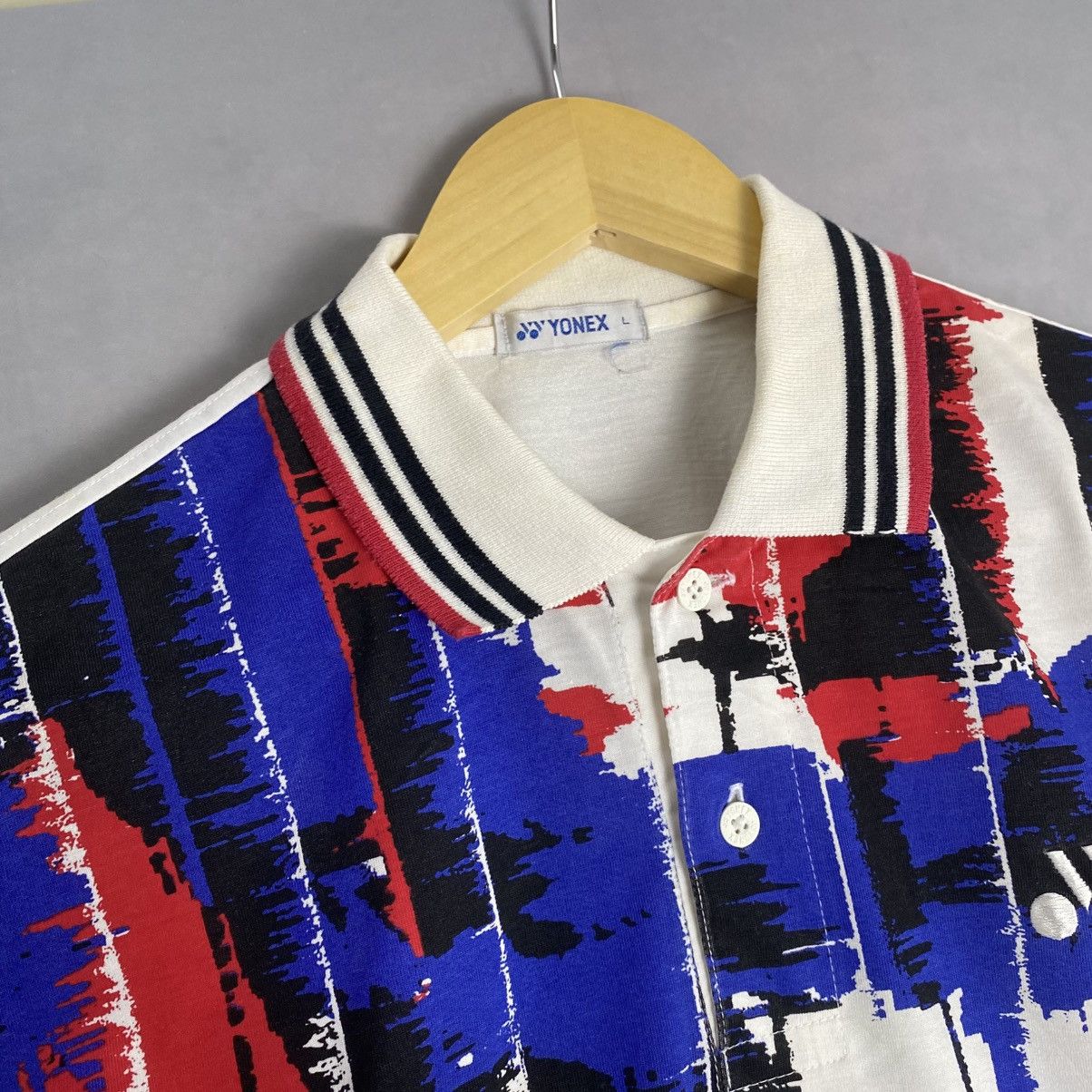 Japanese Brand Beautiful Vintage 90s Yonex shirt Size US L / EU 52-54 / 3 - 11 Thumbnail