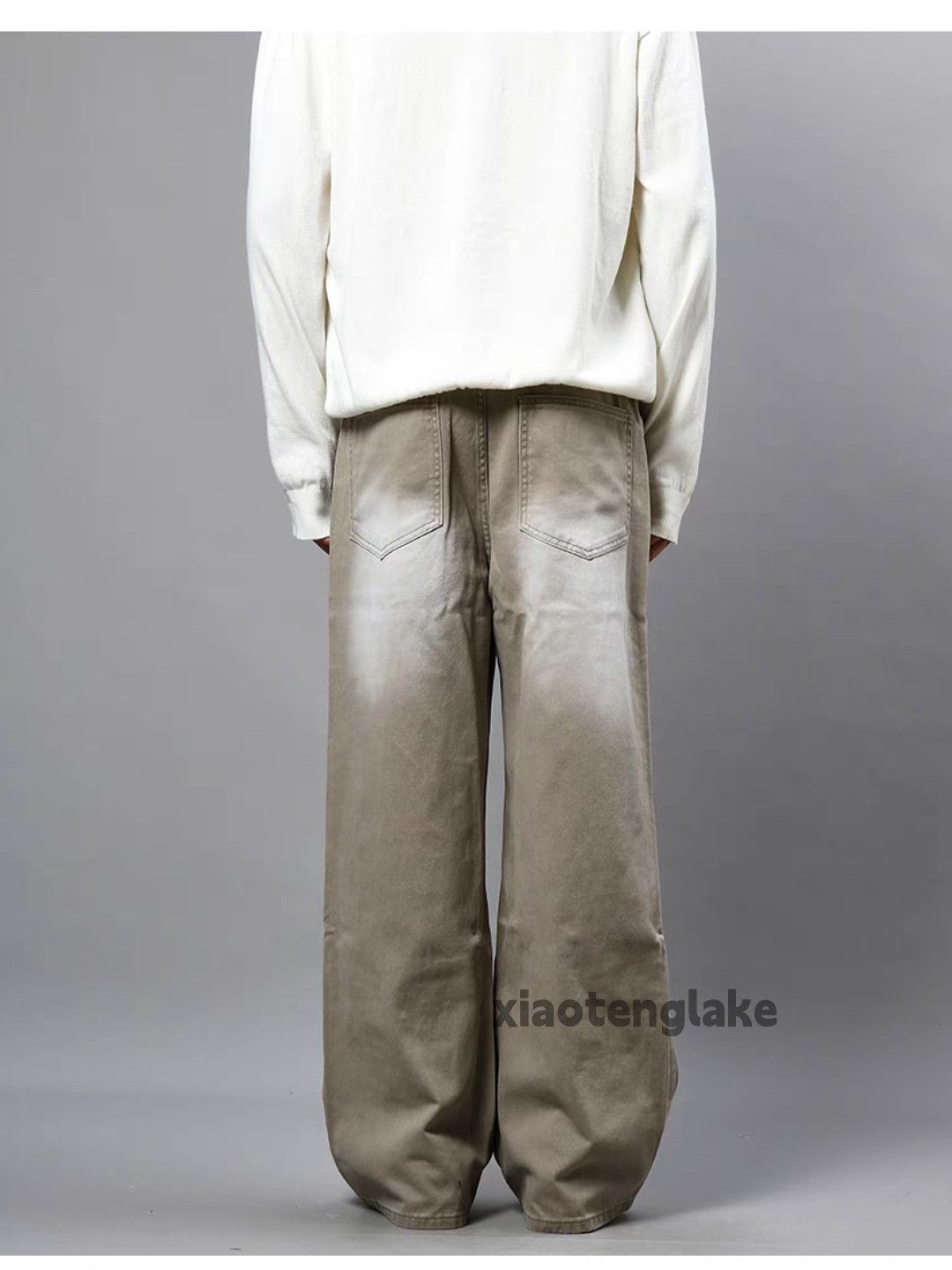 Jean × Vintage washed faded rusty punk grunge y2k baggy jeans Size US 32 / EU 48 - 2 Thumbnail