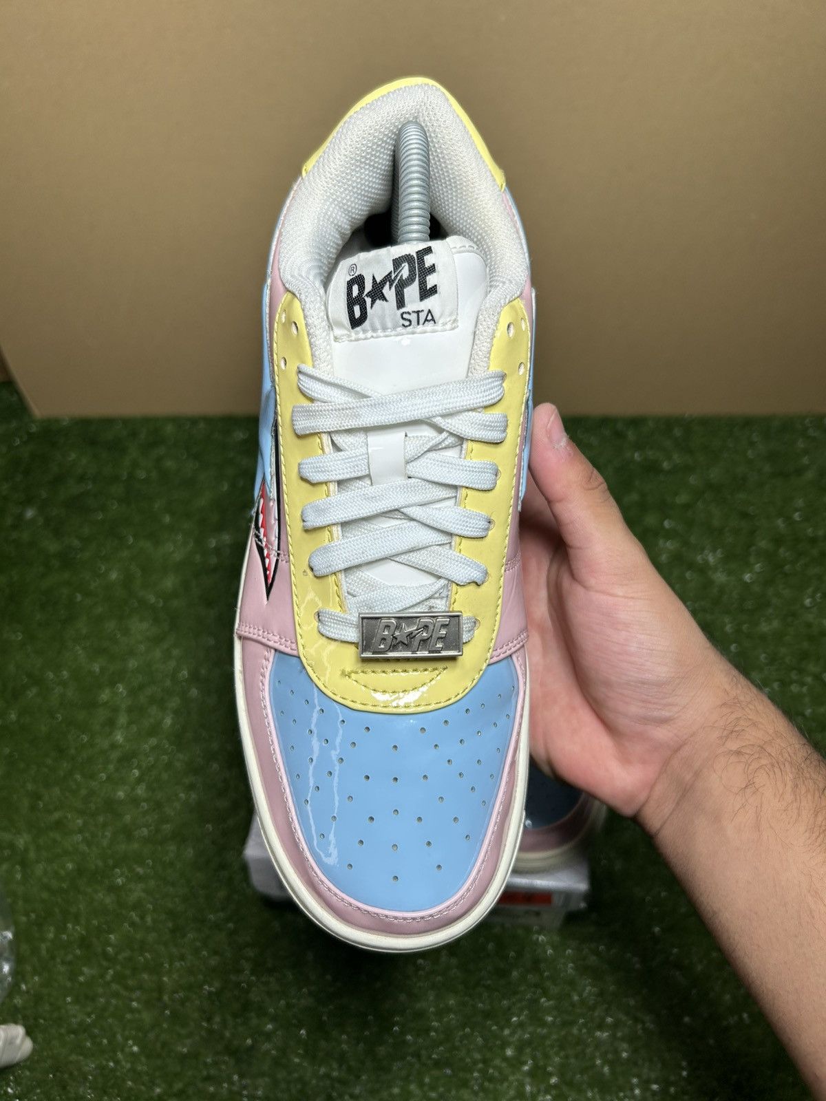 Bape Bapesta Cotton Candy
