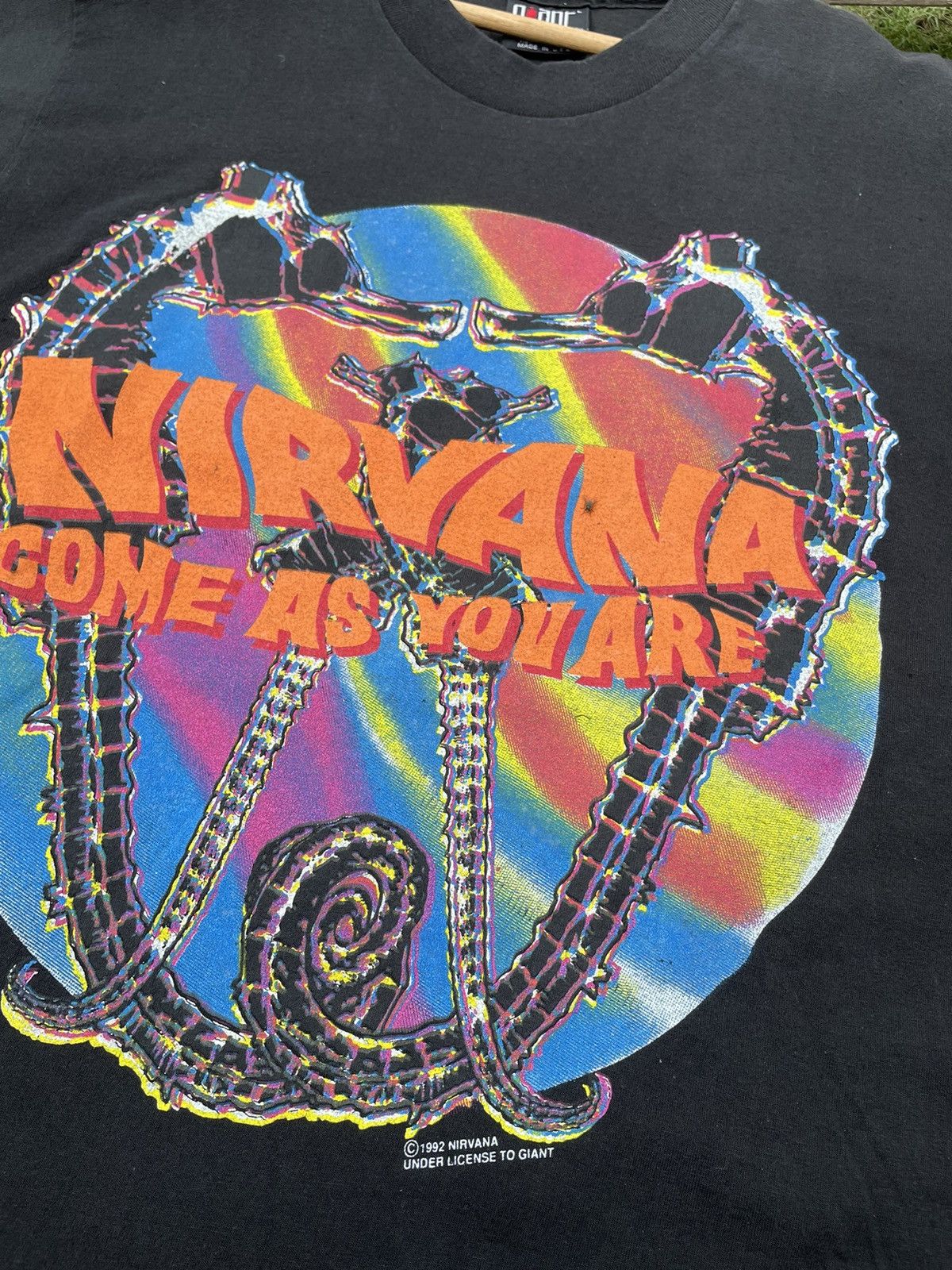 Band Tees Vintage 1992 Nirvana Come As You Are Band Tee Size US S / EU 44-46 / 1 - 4 Thumbnail