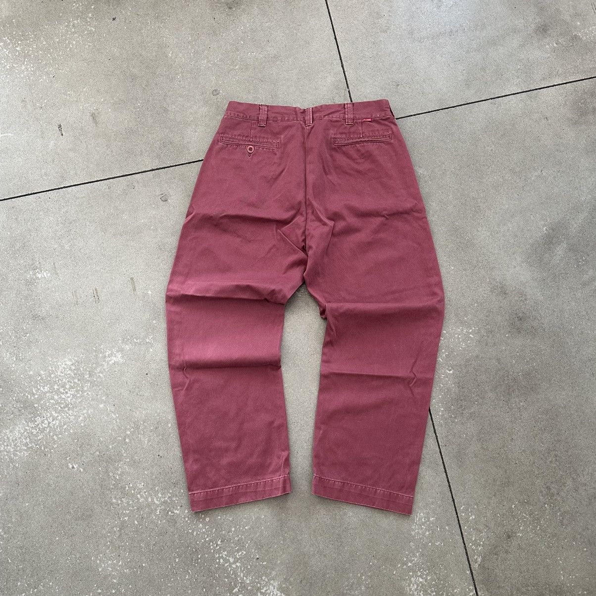 Supreme Supreme Cat in the Hat Chinos - Wine Red Size US 32 / EU 48 - 2 Thumbnail