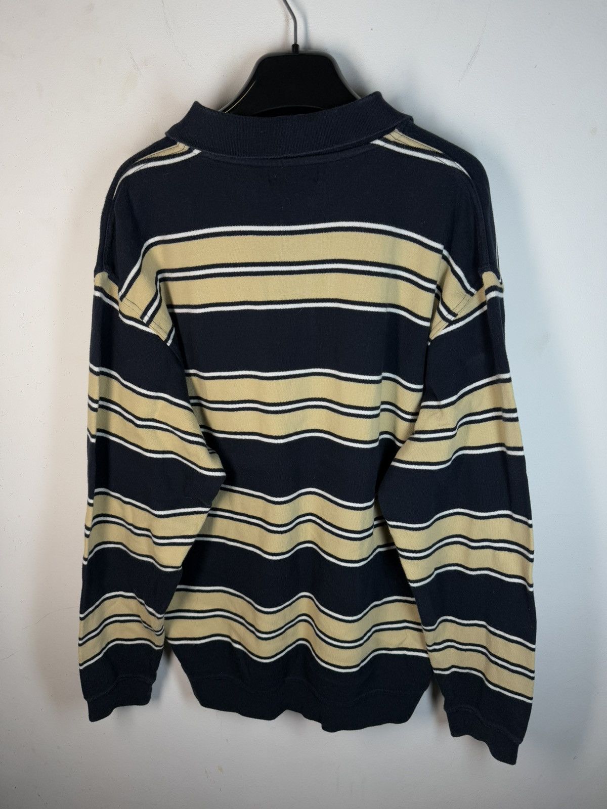 Yves Saint Laurent 90s YSL Sweatshirt 1/4 Button Up Sweater Vintage rare Size US XL / EU 56 / 4 - 11 Thumbnail