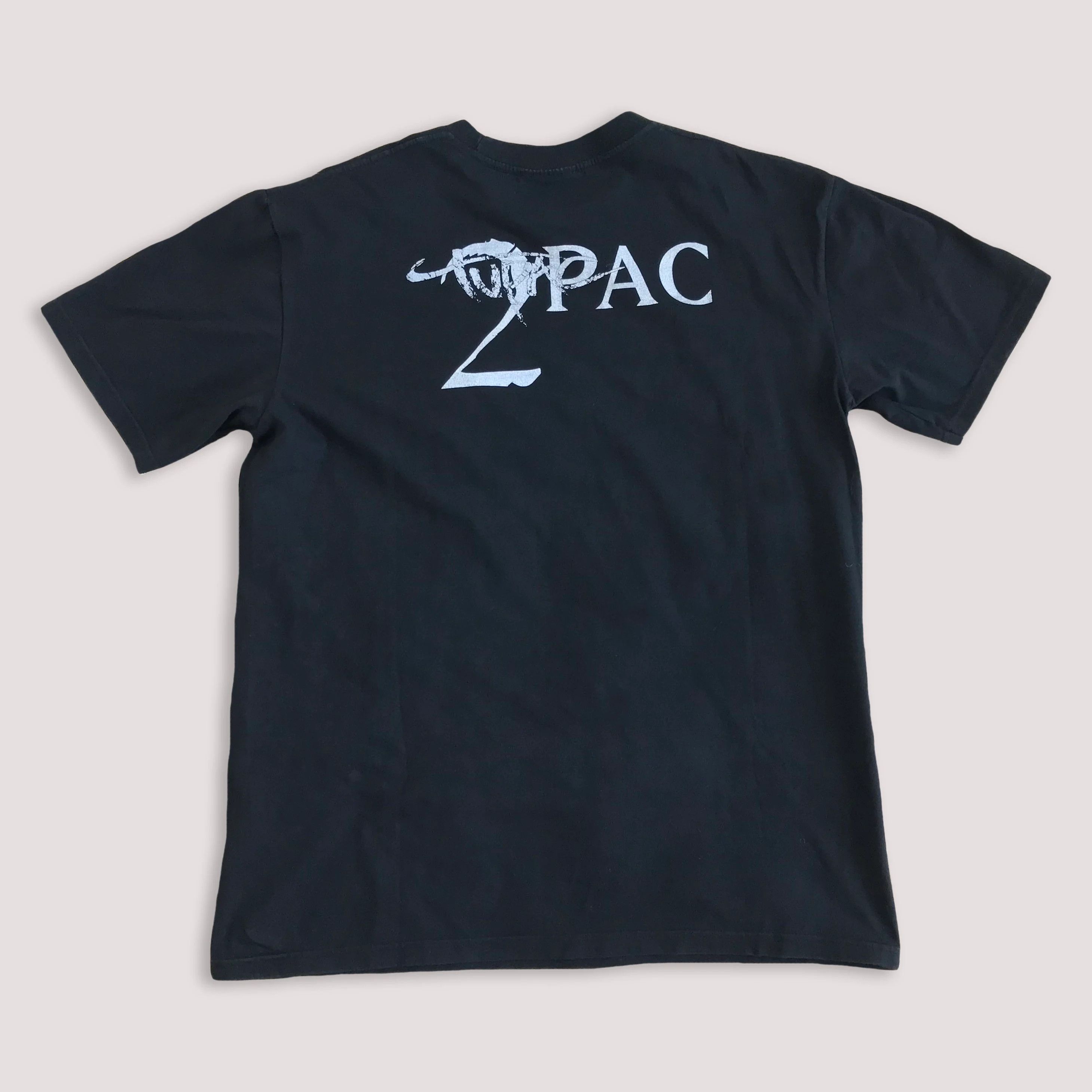 Rap Tees Vintage 90s 2pac t shirt Tupac Tee Rap Hip hop Thug Life Size US L / EU 52-54 / 3 - 3 Thumbnail