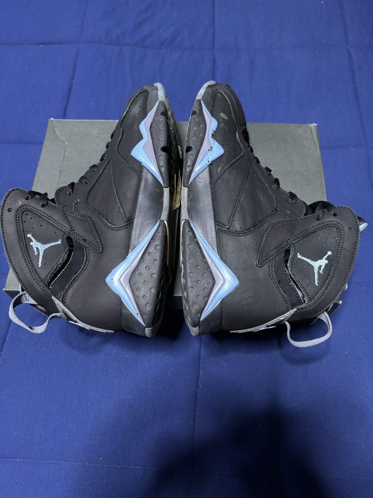 Jordan Brand Jordan 7 Retro Chambray 2023 Size 10 Size US 10 / EU 43 - 2 Thumbnail