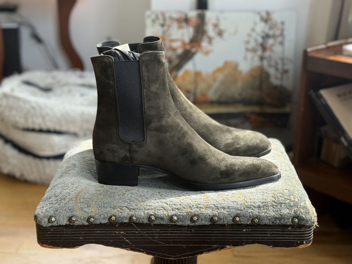 SAINT LAURENT 443190 WYATT 41 ワイアット スエード Saint laurent