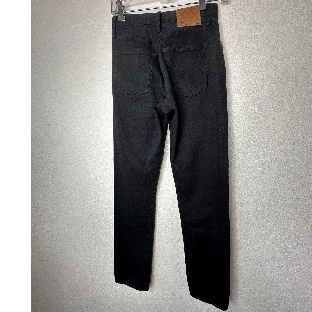 Levi's Levis 501 Original Fit Button Fly Straight Leg Jeans 23 x 28 Size 23" - 6 Thumbnail