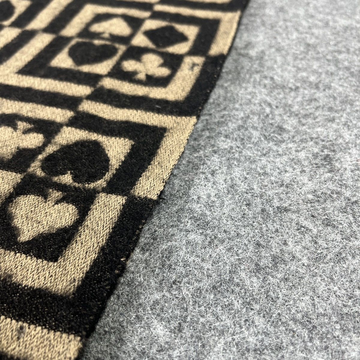 Vintage Poker Design Scarf / Muffler / Neckwear T943 Size ONE SIZE - 7 Thumbnail