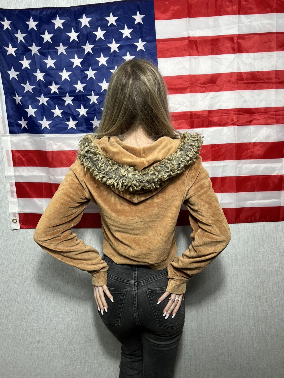 Jaded London Hysteric Glamour Faux Fur Jaded London Zip Y2k If Six Was Ni Size M / US 6-8 / IT 42-44 - 2 Thumbnail