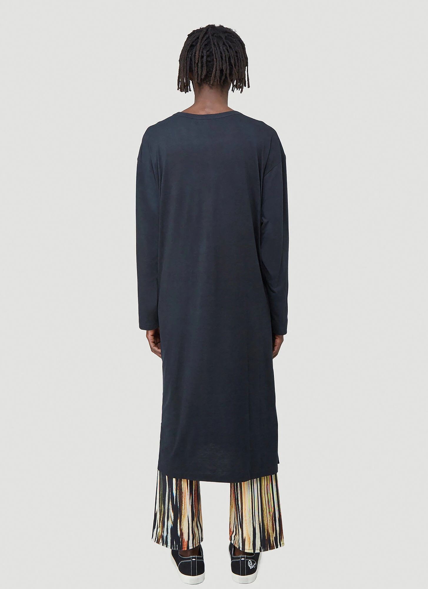 Yohji Yamamoto o1tko10924 Long Sleeve Top in Multicolor Size US L / EU 52-54 / 3 - 2 Thumbnail