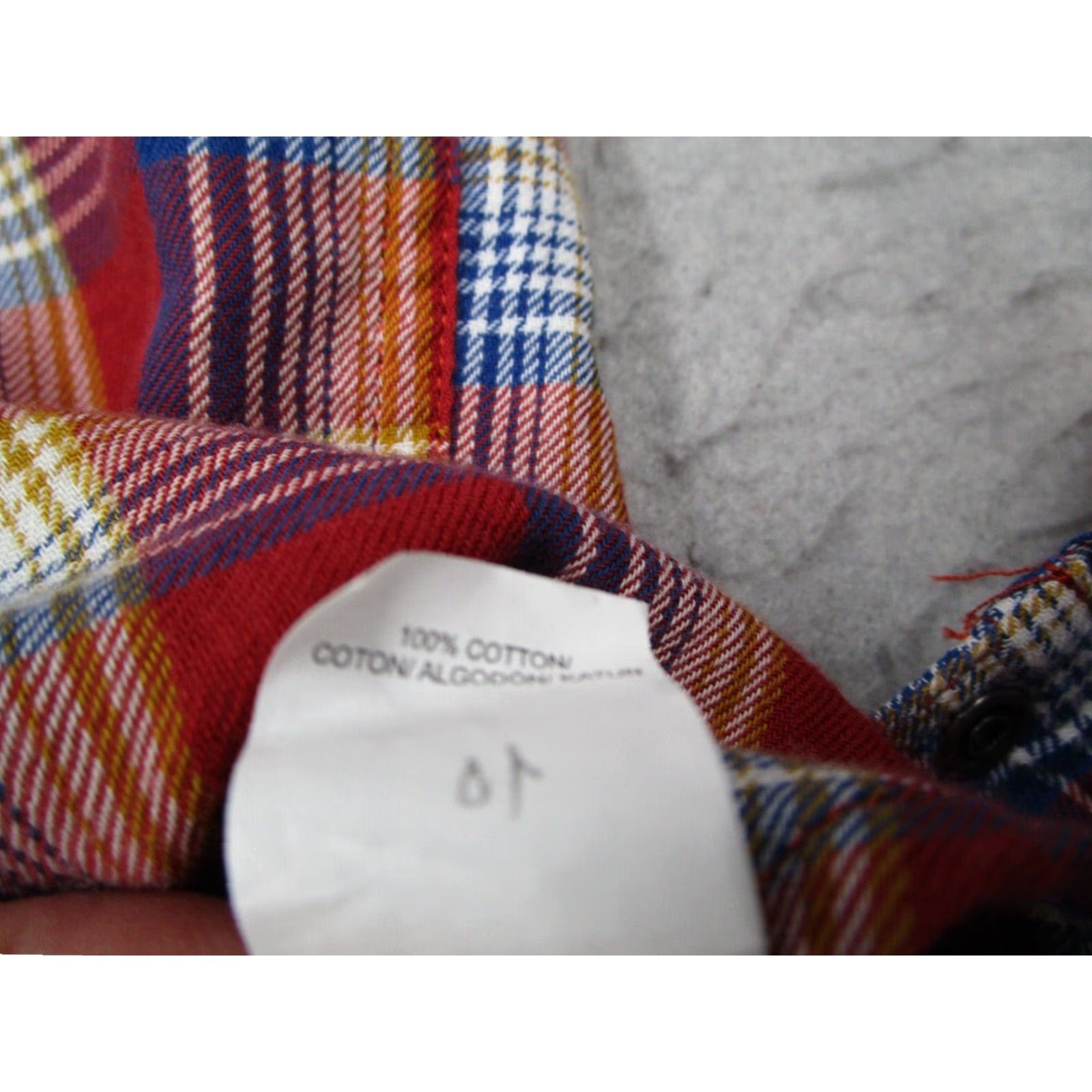 Lucky Brand Lucky Brand Shirt Men M Red Plaid Button-Up Snap Pearl Snaps Classic Fit Casual Work 100% Cotton Size US M / EU 48-50 / 2 - 4 Thumbnail