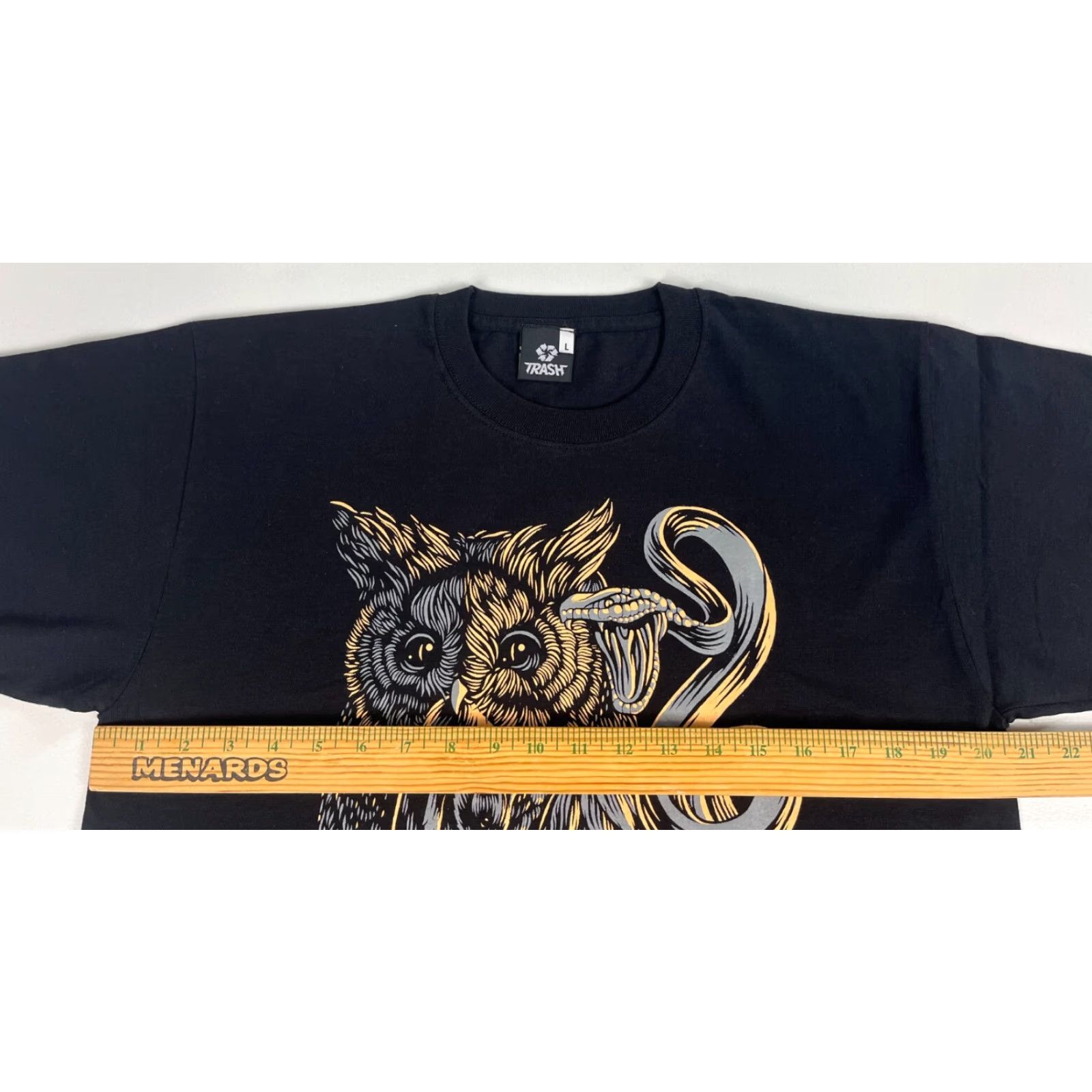 Vintage VINTAGE Trash Skate T-Shirt Men’s Skateboard Art Crew Neck Short Sleeve Black Size L Size US L / EU 52-54 / 3 - 8 Thumbnail
